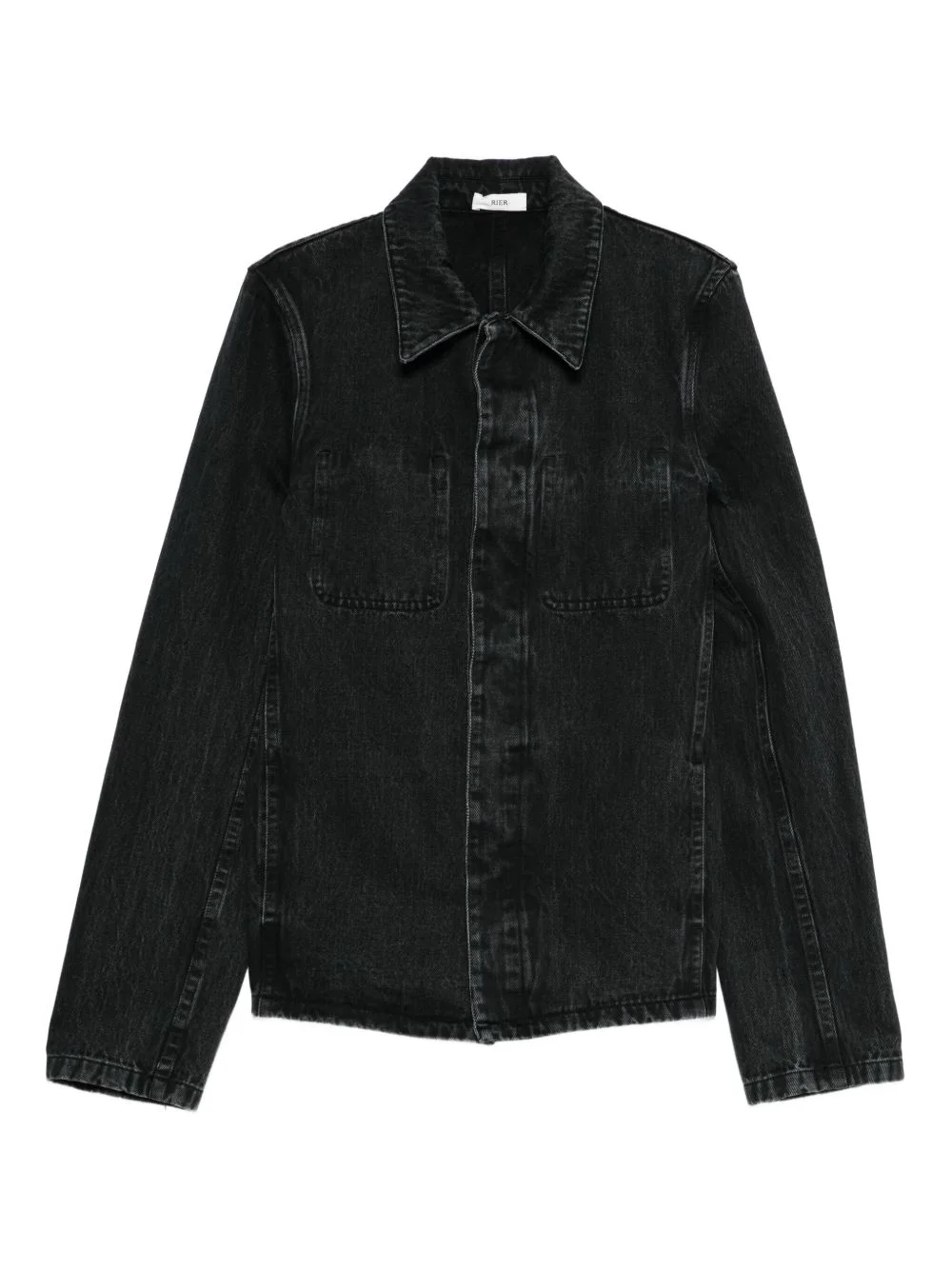 pocket denim jacket - 1