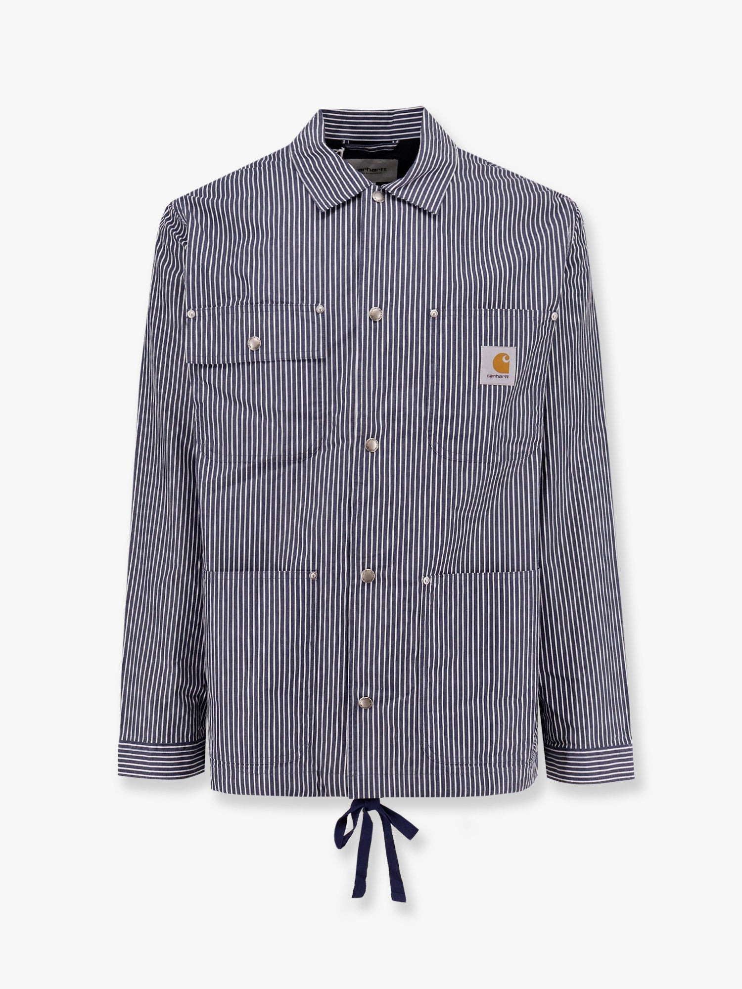 Carhartt Wip Notus Coach Striped Cotton Jacket - 1