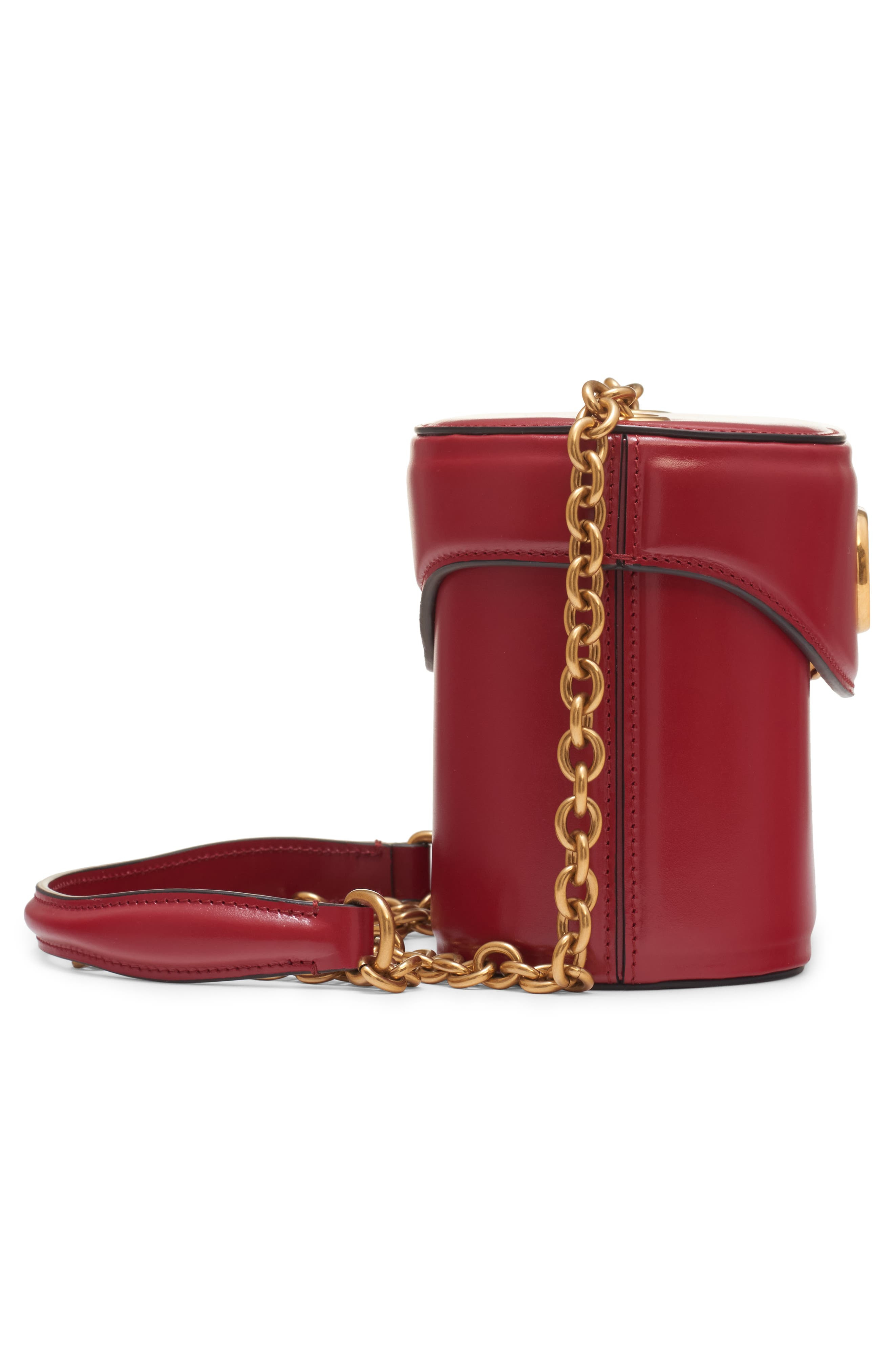 Valentino Garavani Vain Leather Vanity Bag in Rosso V at Nordstrom - 5