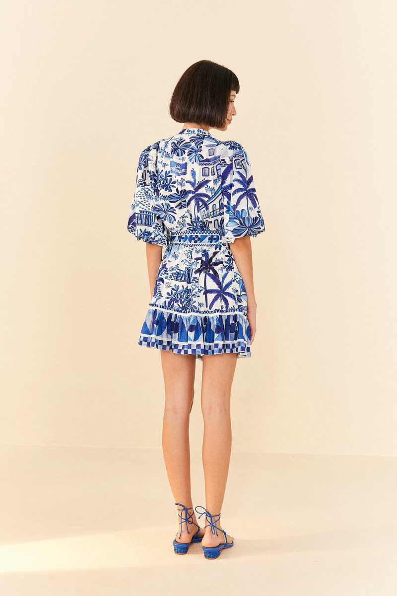 Sweet Rio Puff Sleeve Mini Dress 4