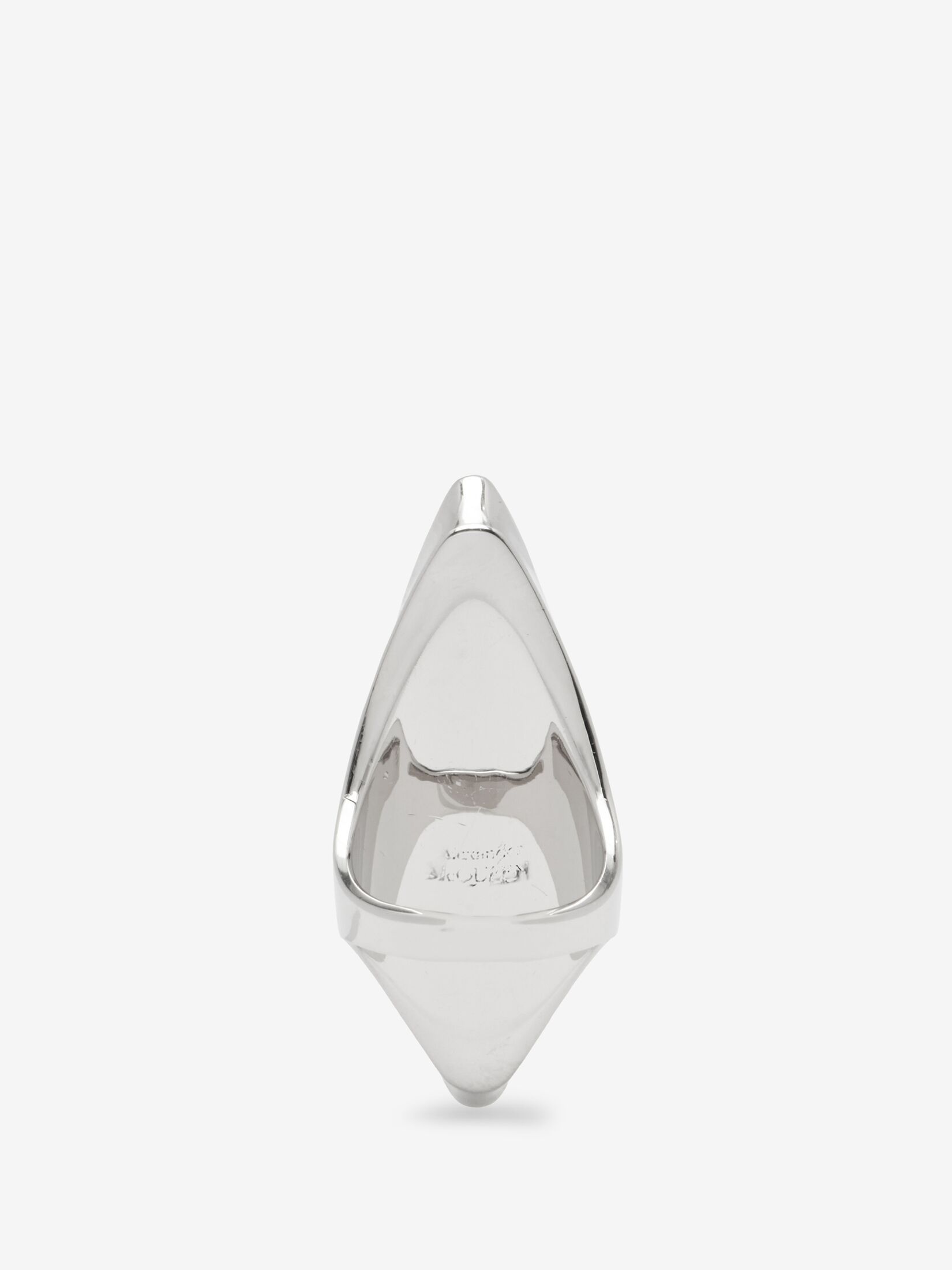 Women's Jewelled Shard Ring in Antique Silver - 3