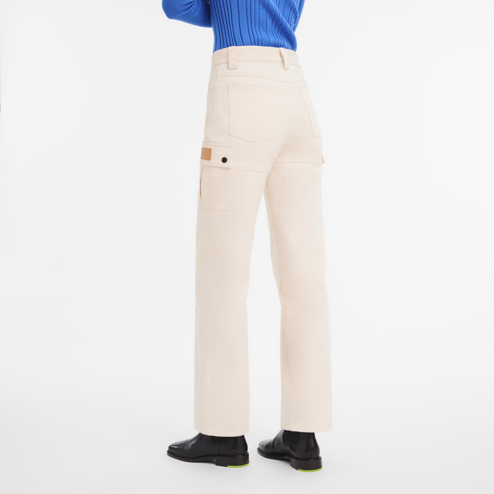 Fall-Winter 2023 Collection Trousers Ecru - OTHER - 4