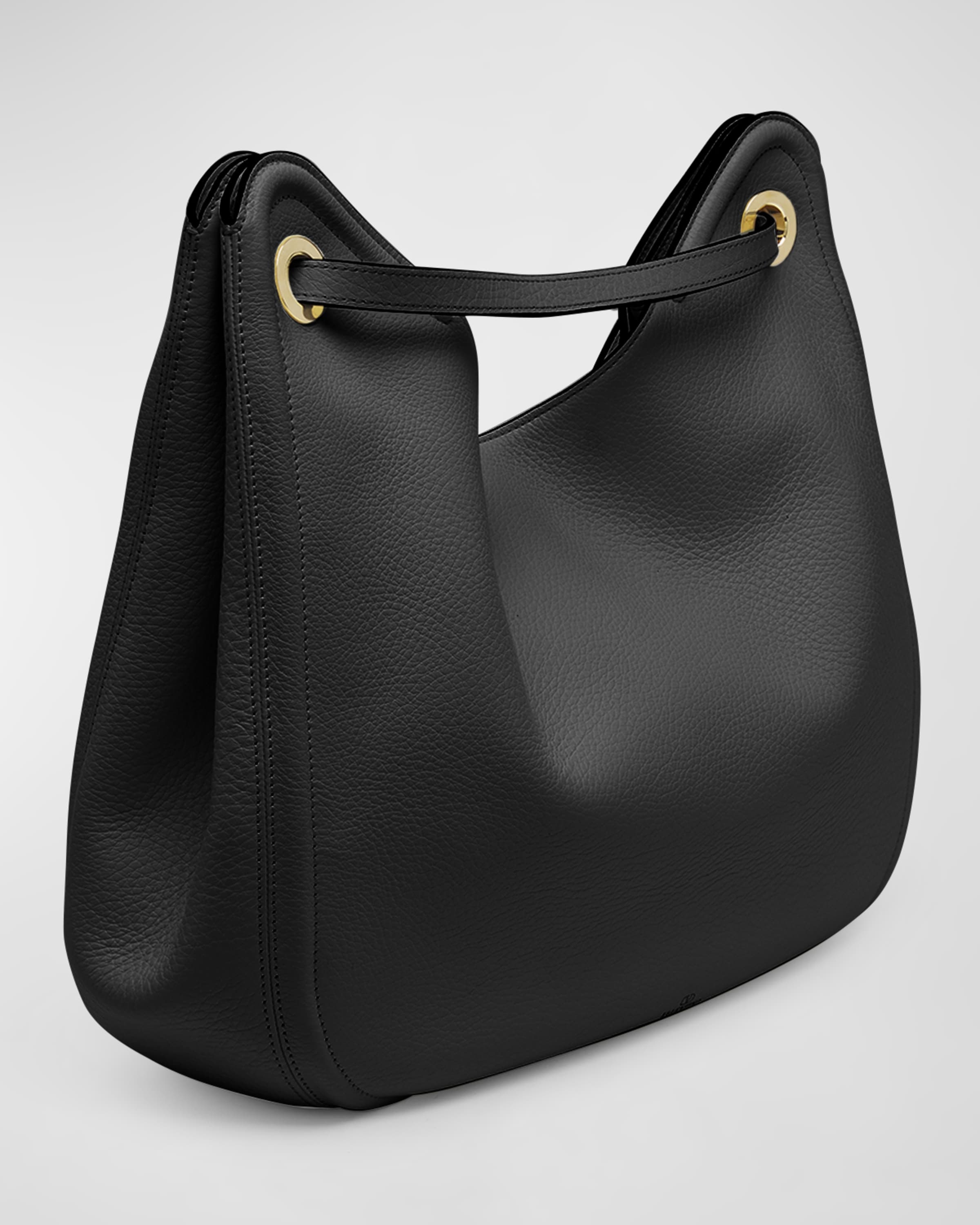 Valentino VLOGO Moon Leather Tote Bag | neimanmarcus