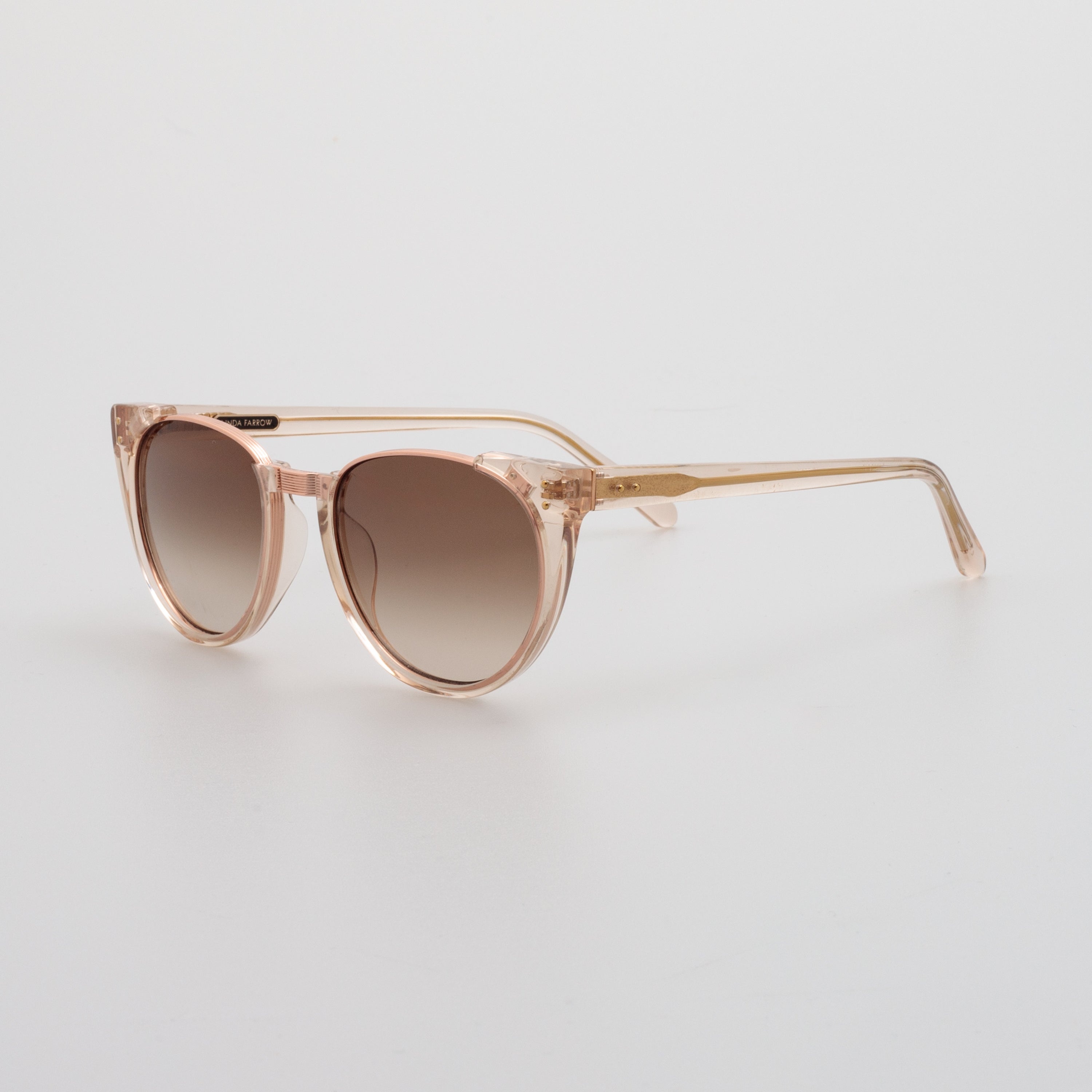 Iris Oval Sunglasses in Ash - 3