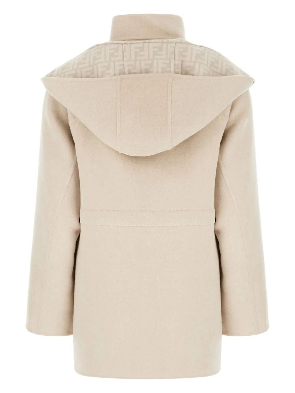 `FF` Double Wool Parka - 2
