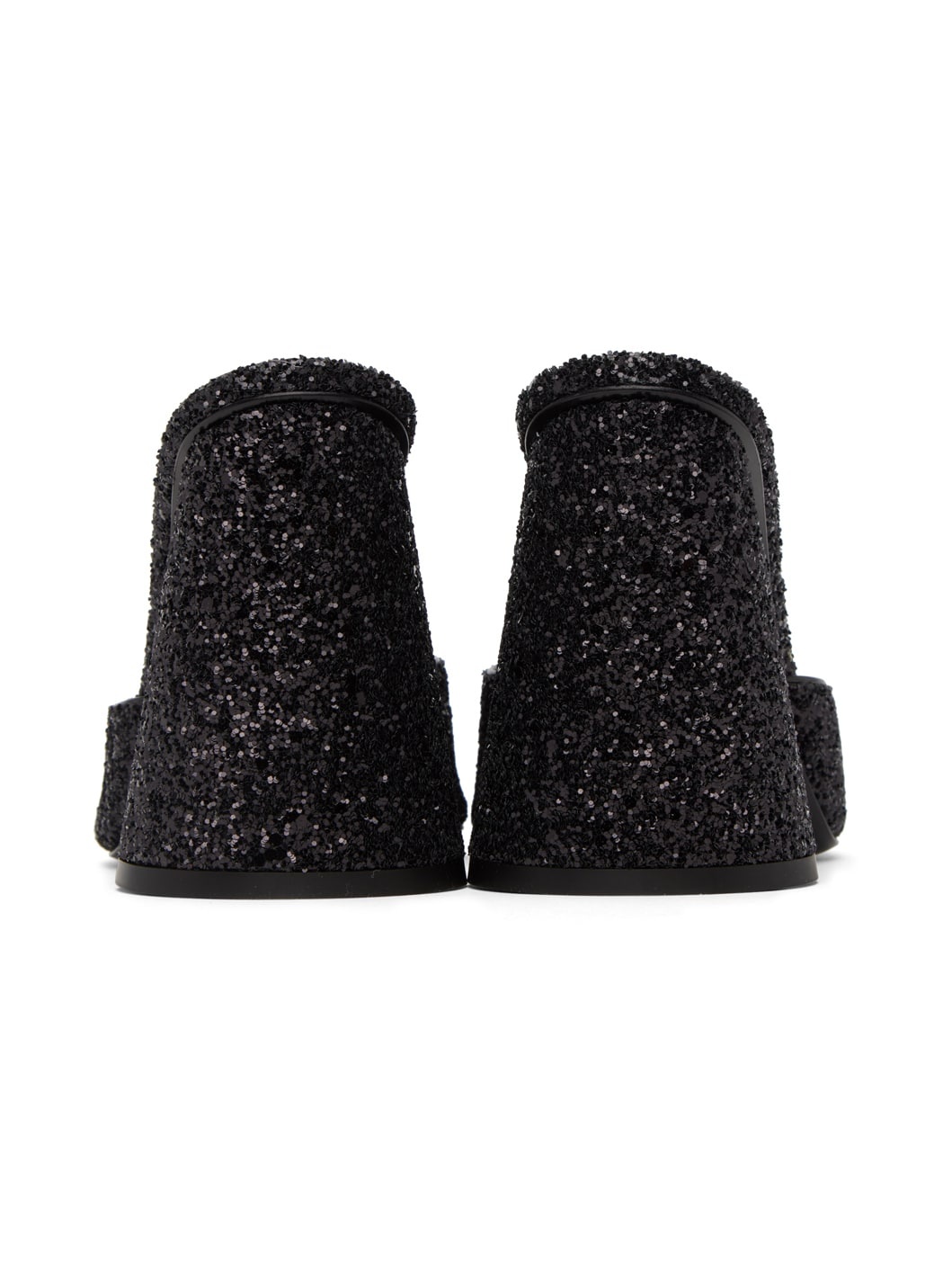 Black Luz Heeled Sandals - 2