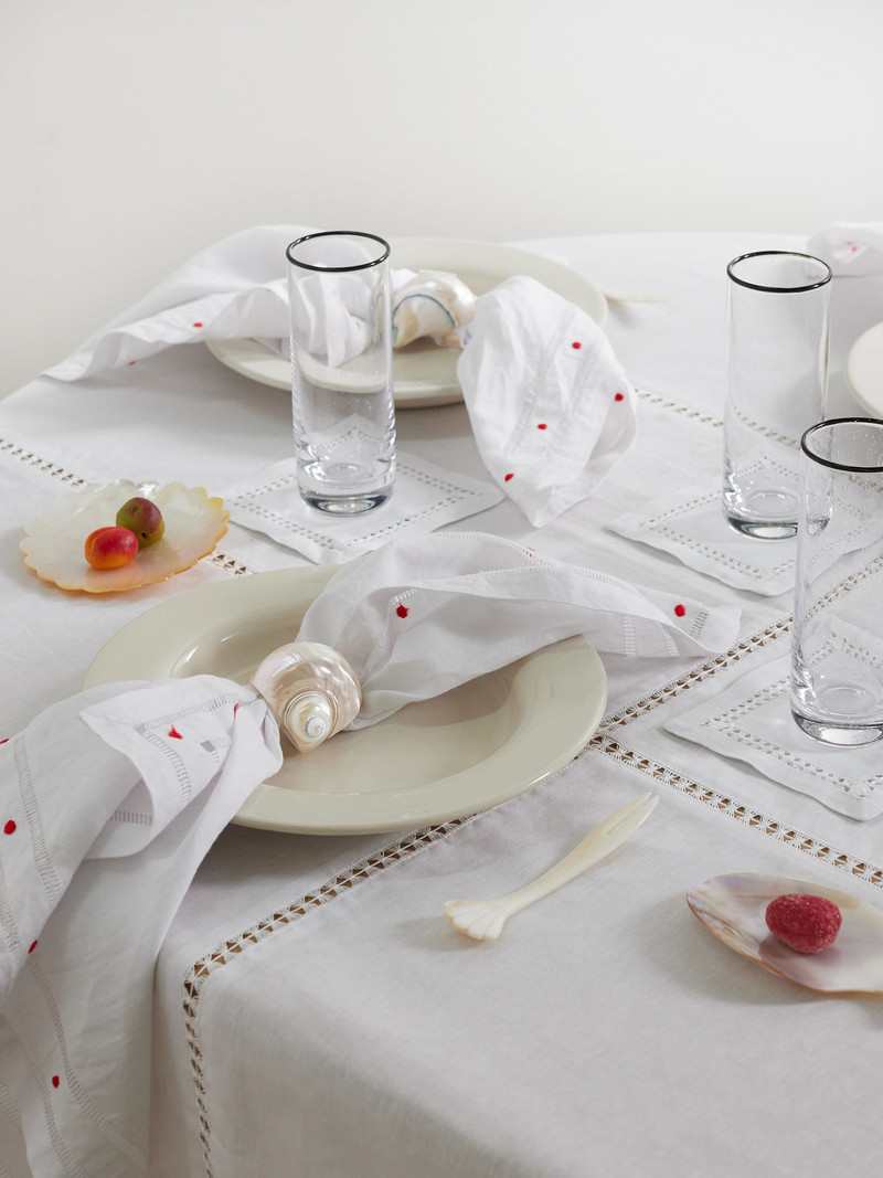 Gohar World Set Of Four Mother-of-pearl Napkin Rings outlook