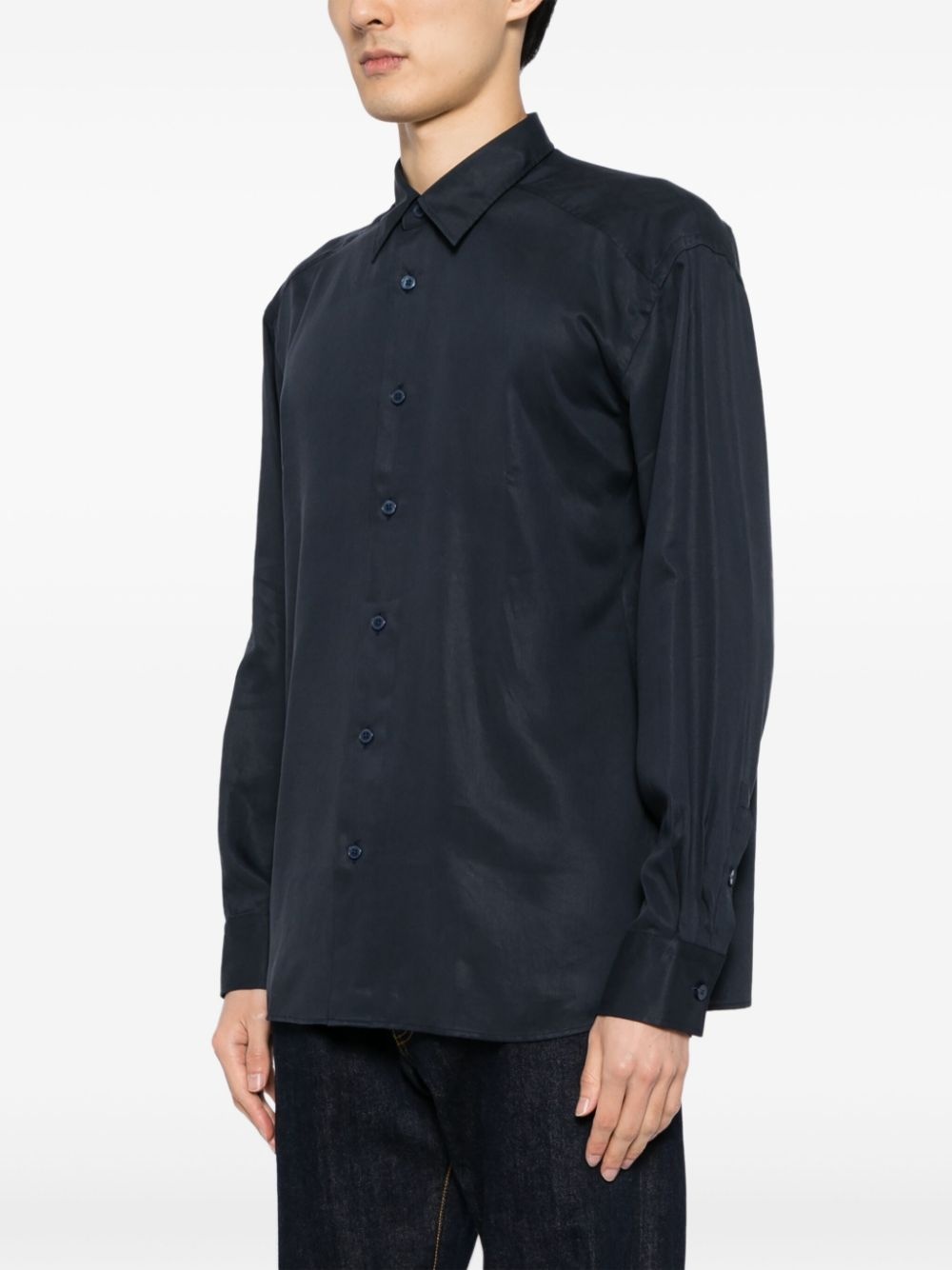 cotton long-sleeve shirt - 3