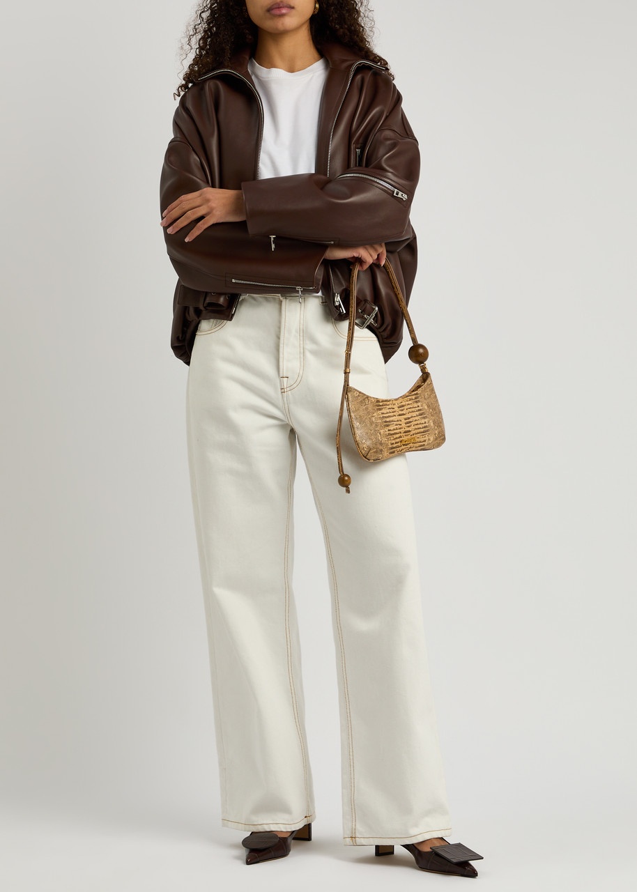 Jacquemus Les Slingbacks Duelo Leather Pumps - 6