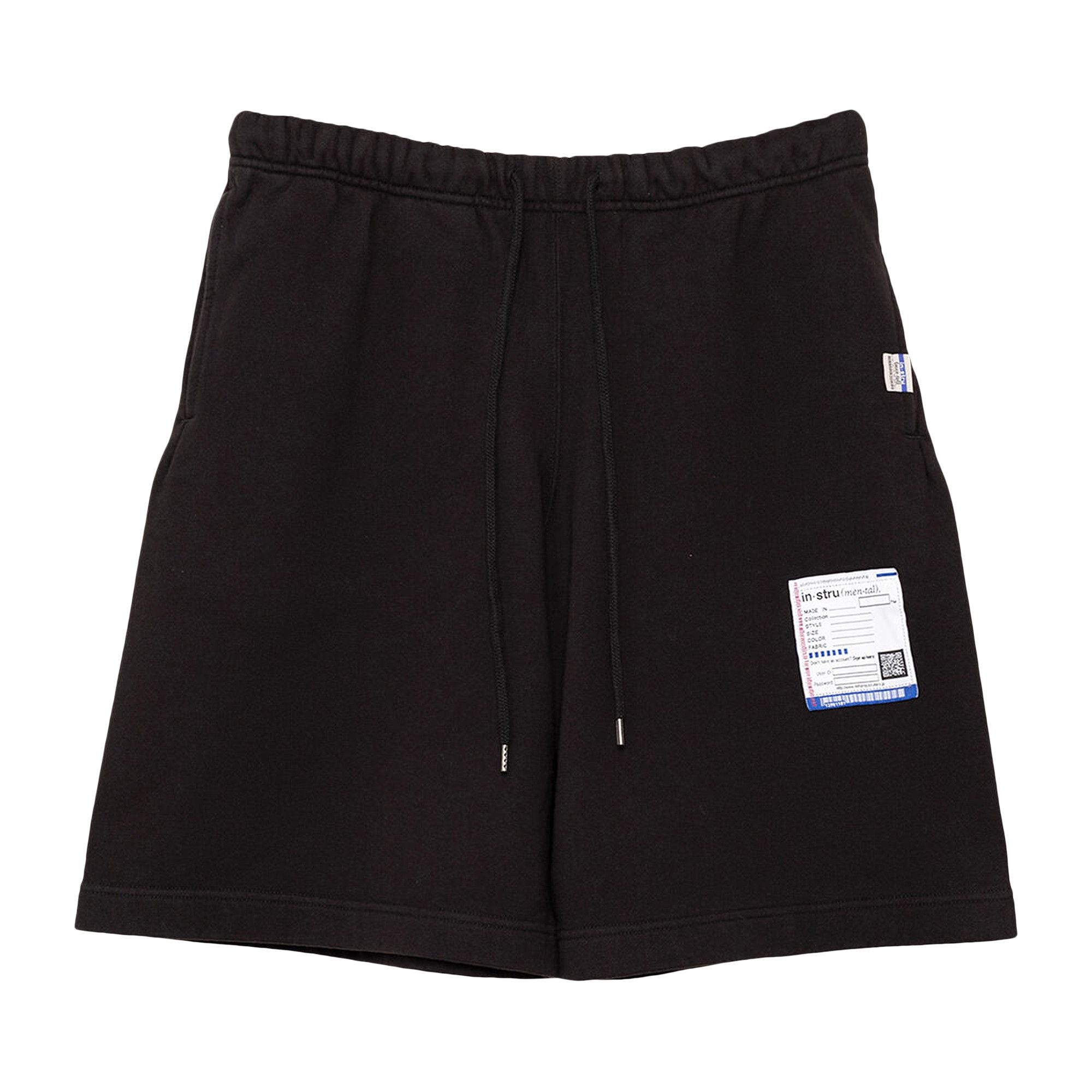 Maison Mihara Yasuhiro French Terry Easy Shorts 'Black' - 1