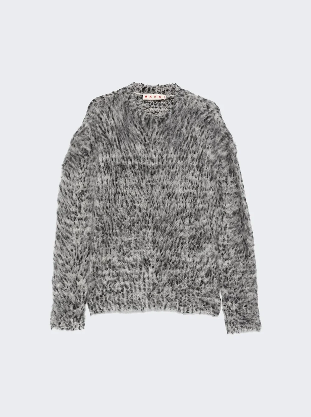 Round Neck Sweater Talc - 1