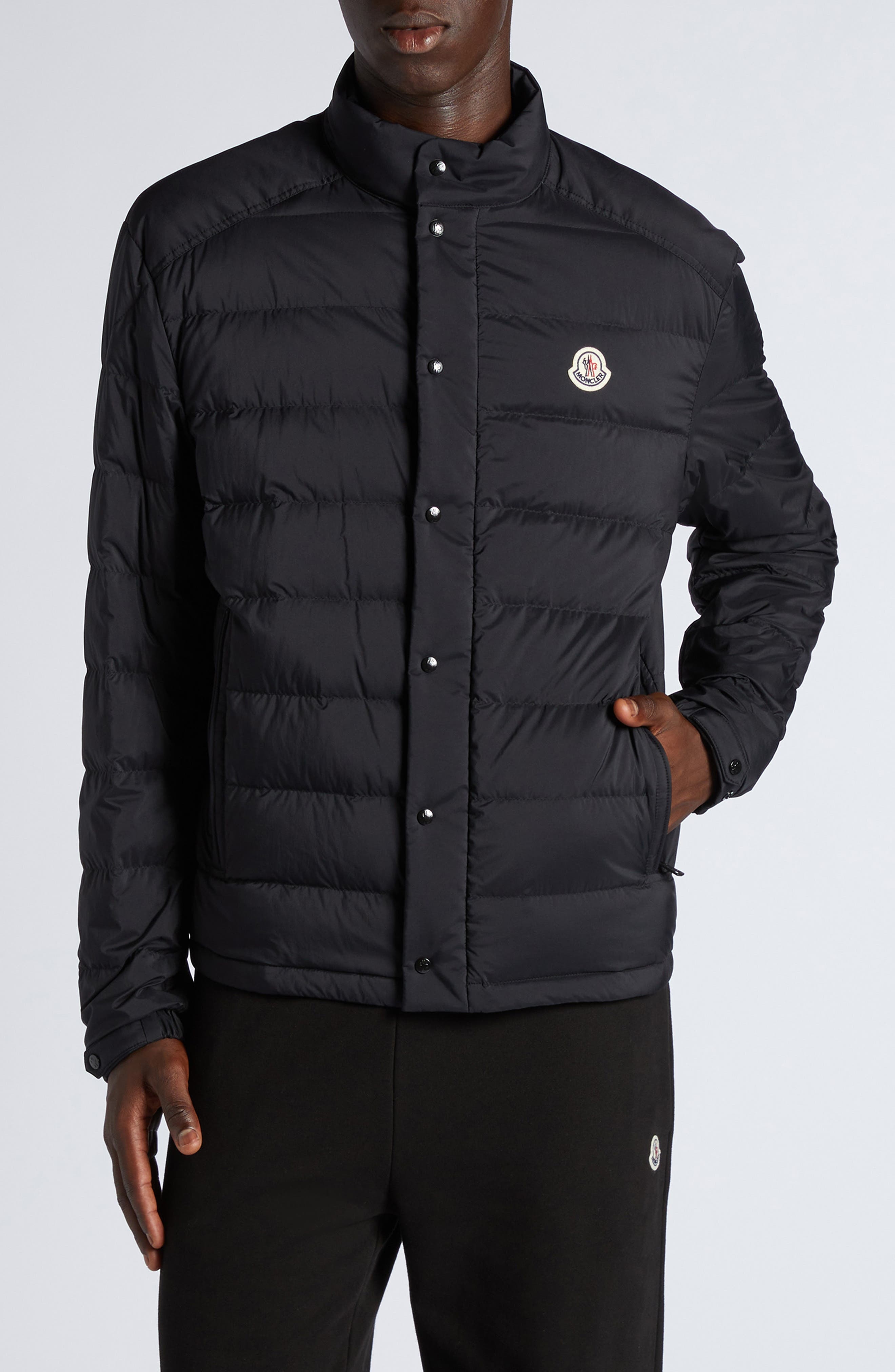 Moncler Selves Down Jacket in Black at Nordstrom - 1