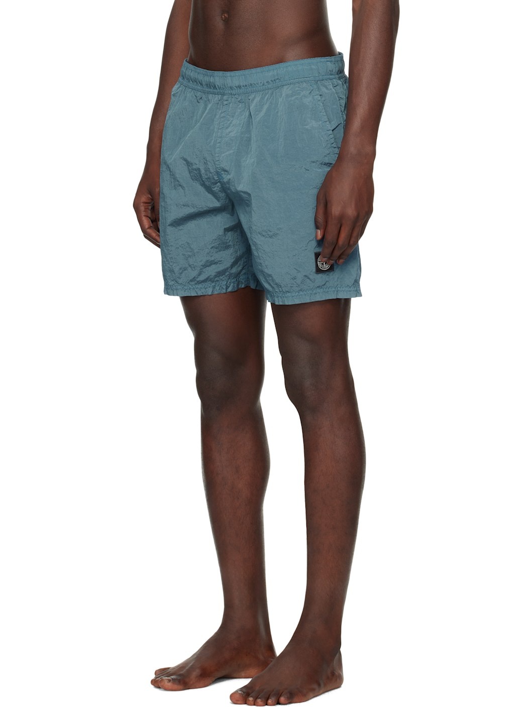 Blue B100004 Nylon Metal Swim Shorts - 4