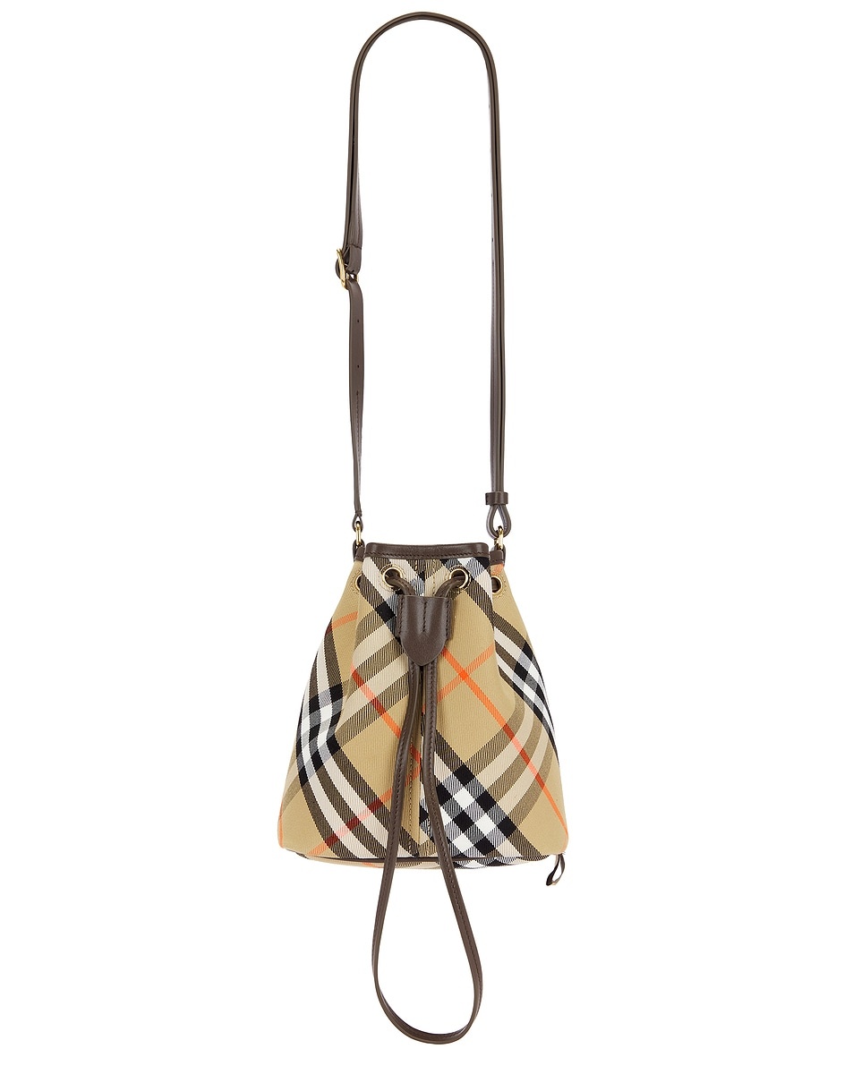 Mini Drawstring Bucket Bag - 1