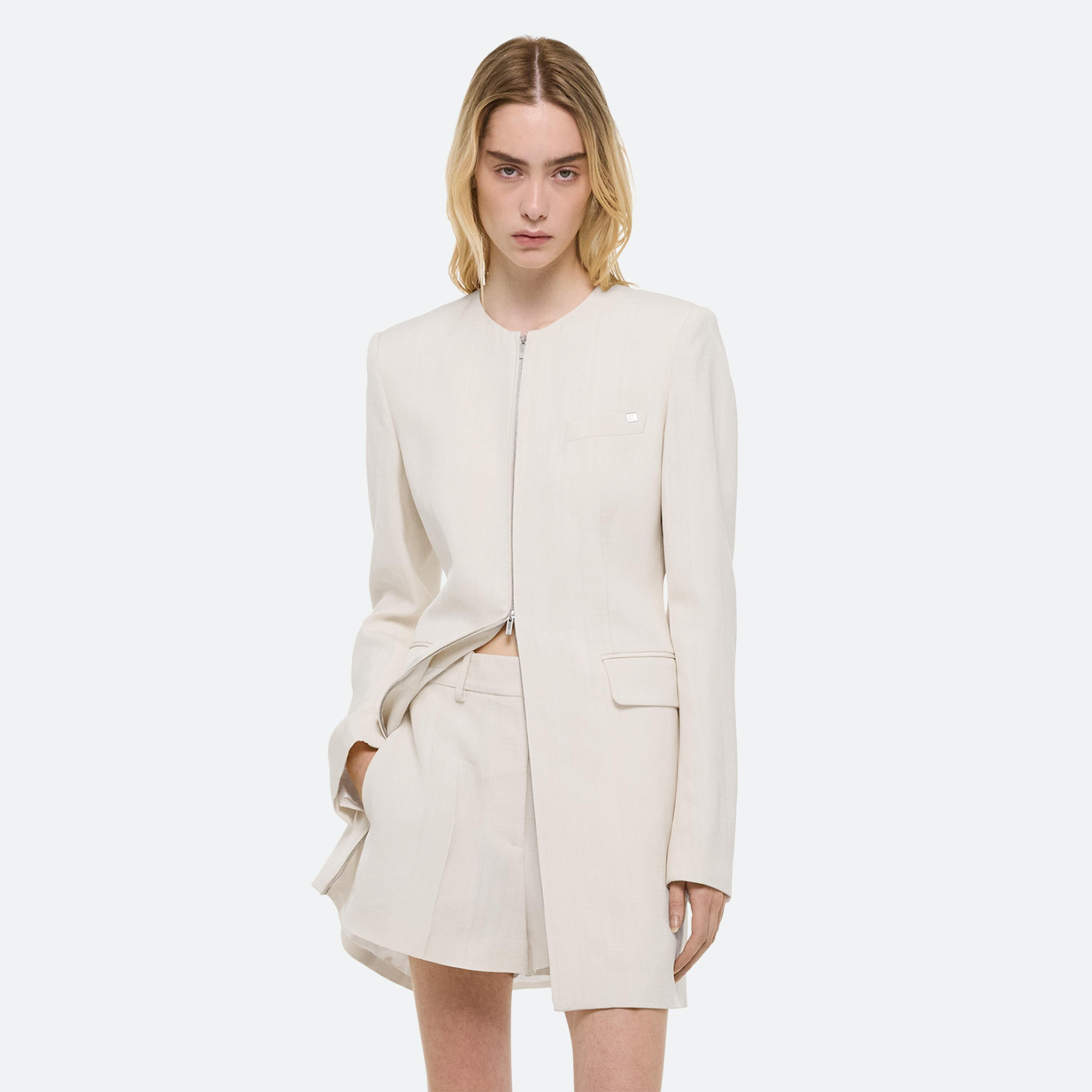TAILORED ZIP DRESS - 8