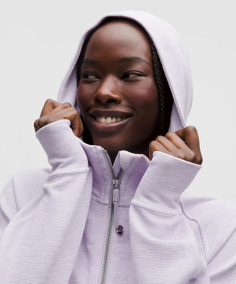Scuba Oversized Full-Zip Hoodie *Waffle 4