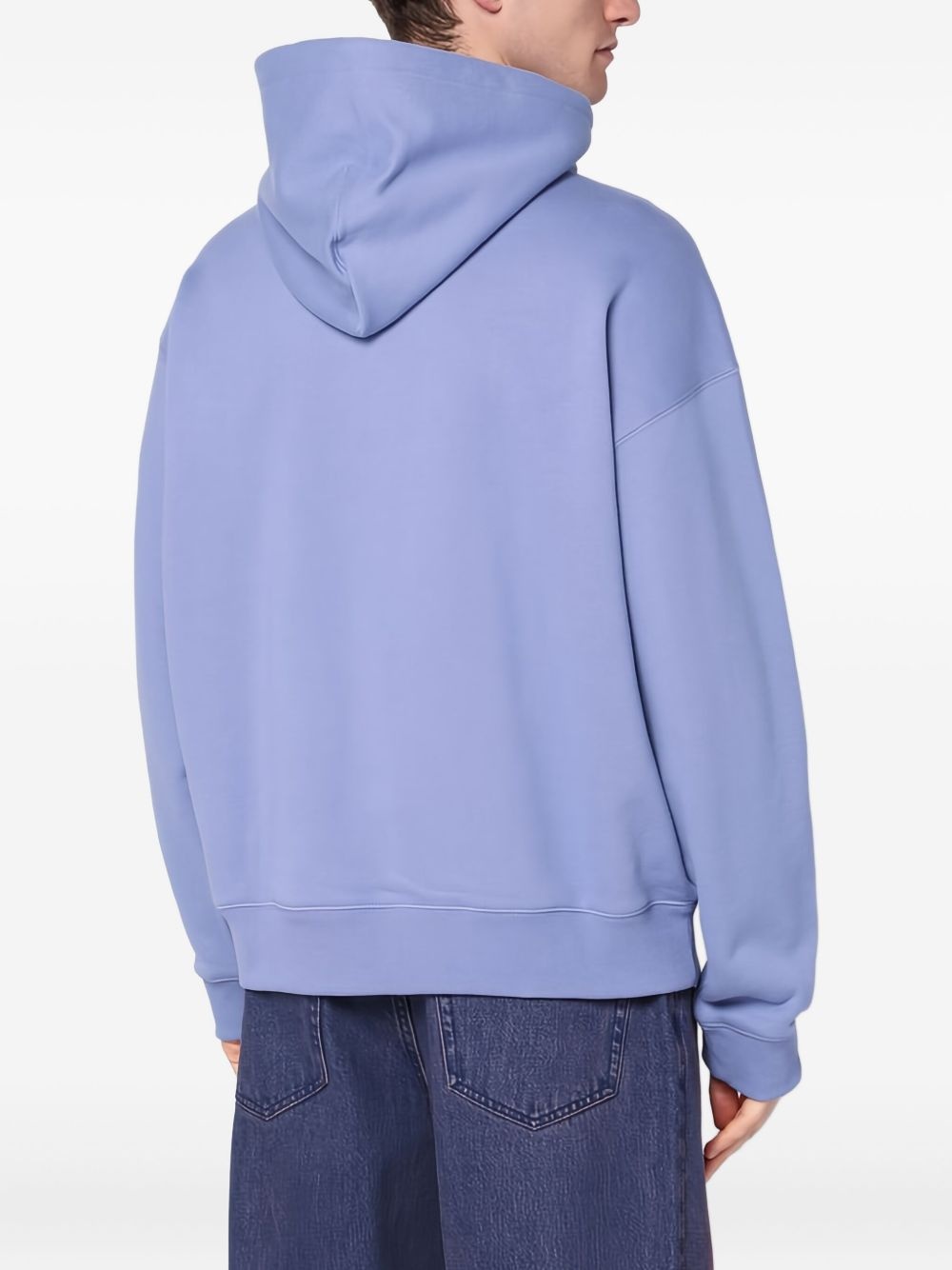 logo-embroidered hoodie - 3