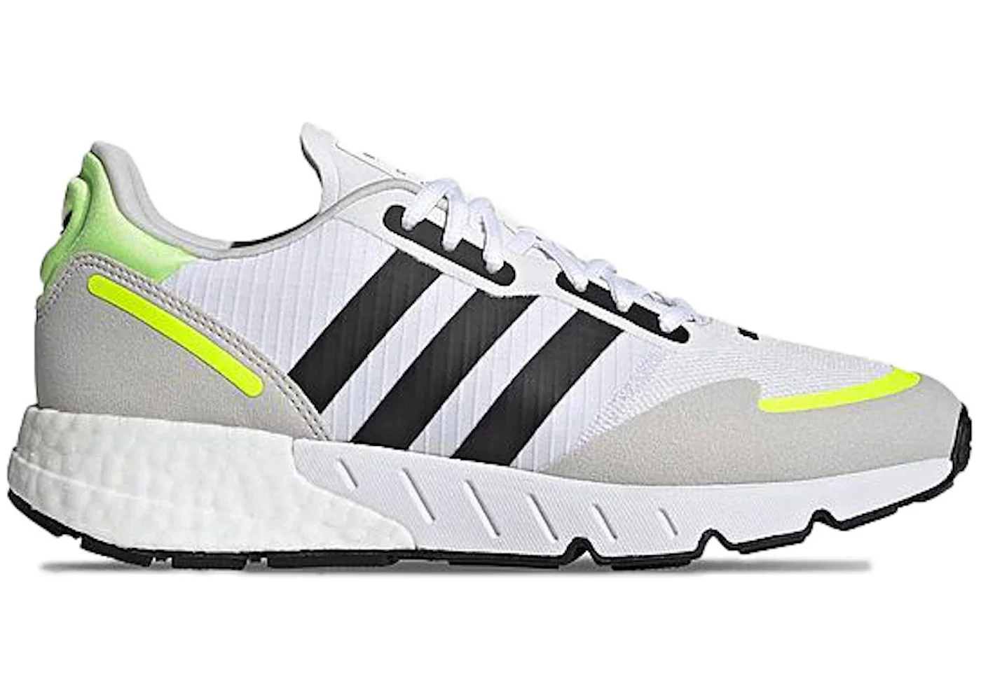 adidas ZX 1K Boost White Solar Yellow - 1