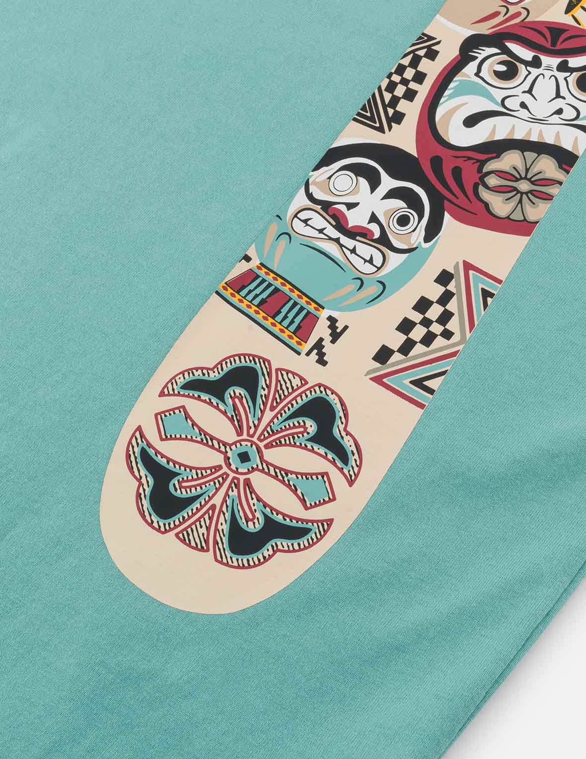 Slogan and Totem Daicock Print Relax Fit T-shirt - 7