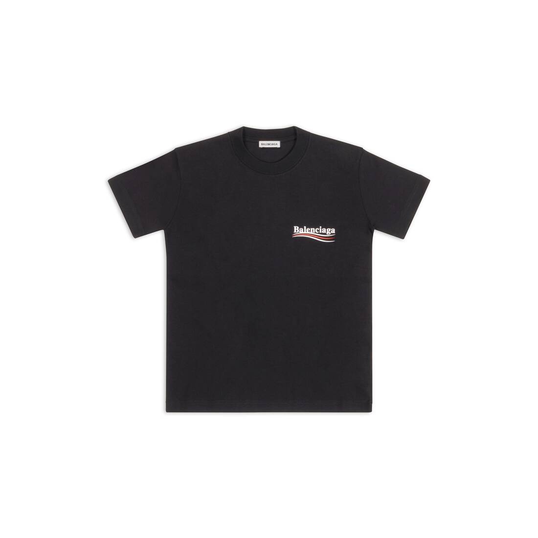最新最全の BALENCIAGA Women's Political Campaign T-shirt Small Fit in トップス
