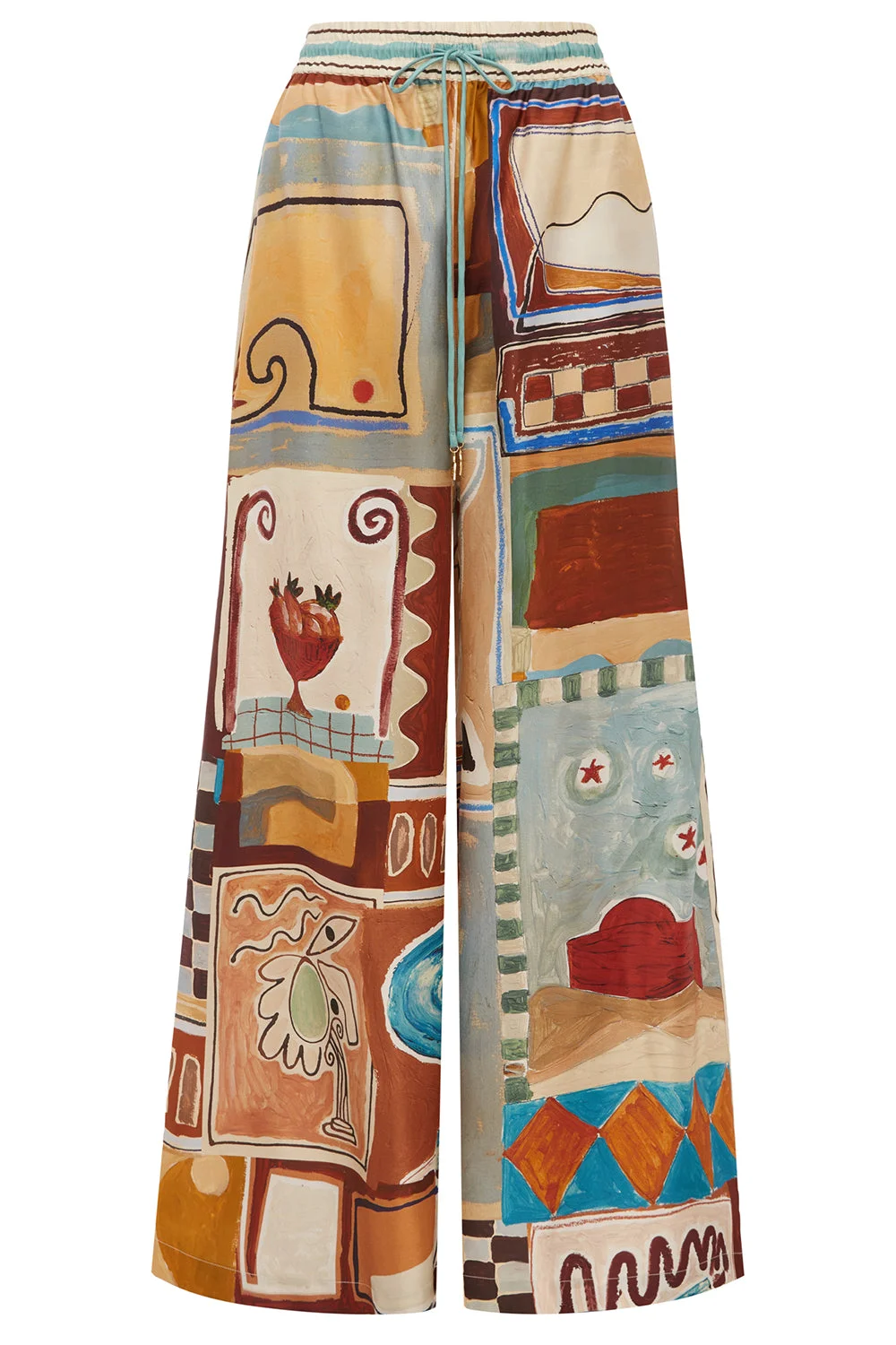 Michelle Silk Pant - 1