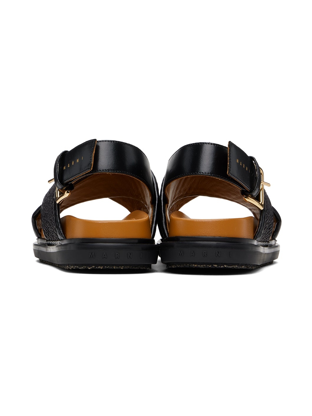 Black Fussbett Sandals - 2