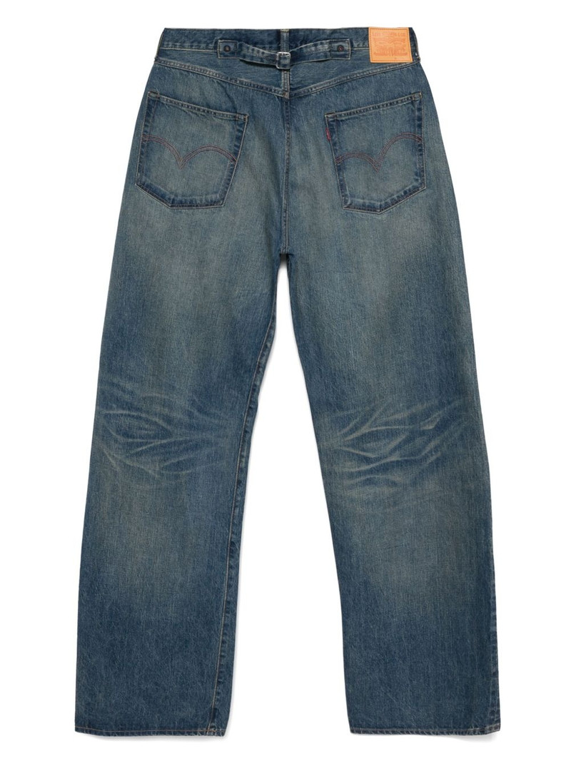 Junya Watanabe MAN logo-patch jeans outlook