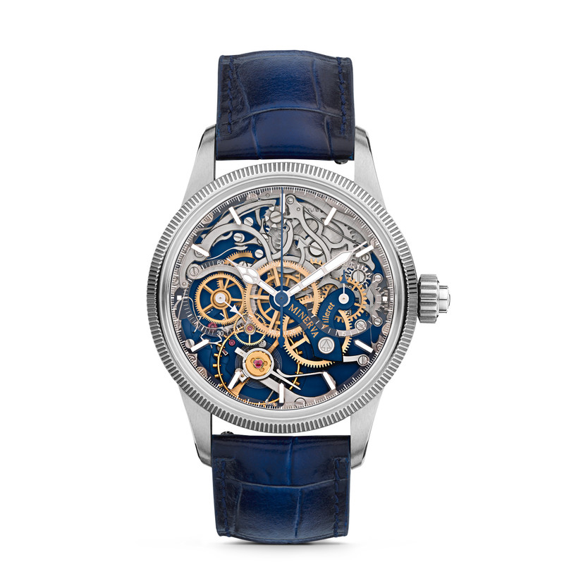 MONTBLANC 1858 THE UNVEILED MINERVA CHRONOGRAPH LIMITED EDITION - 100 PIECES 1
