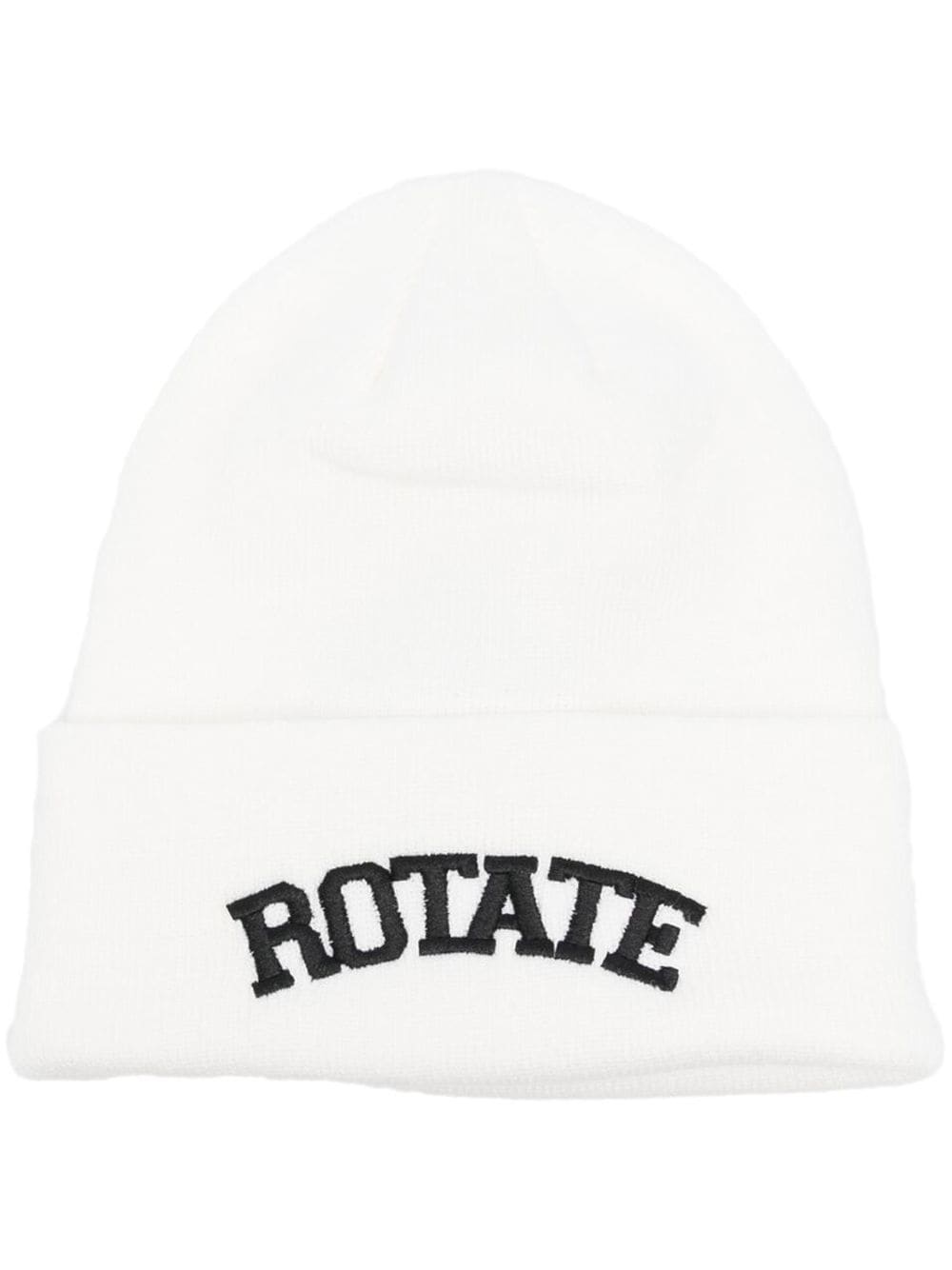 embroidered-logo beanie - 1