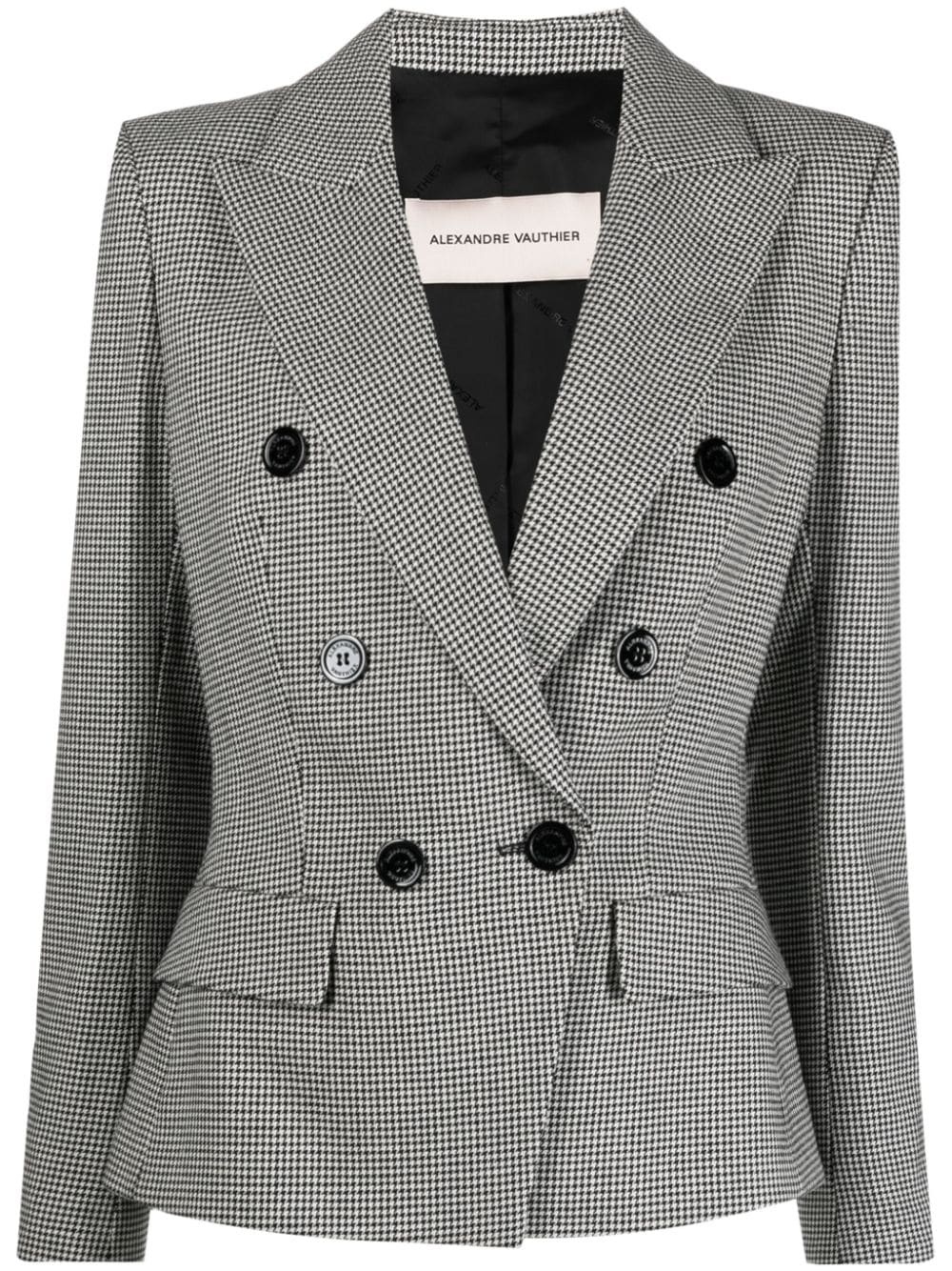 Alexandre Vauthier peak-lapels single-breasted blazer - Black