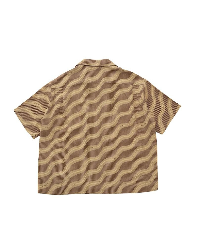 visvim COPA SHIRT S/S BROWN outlook