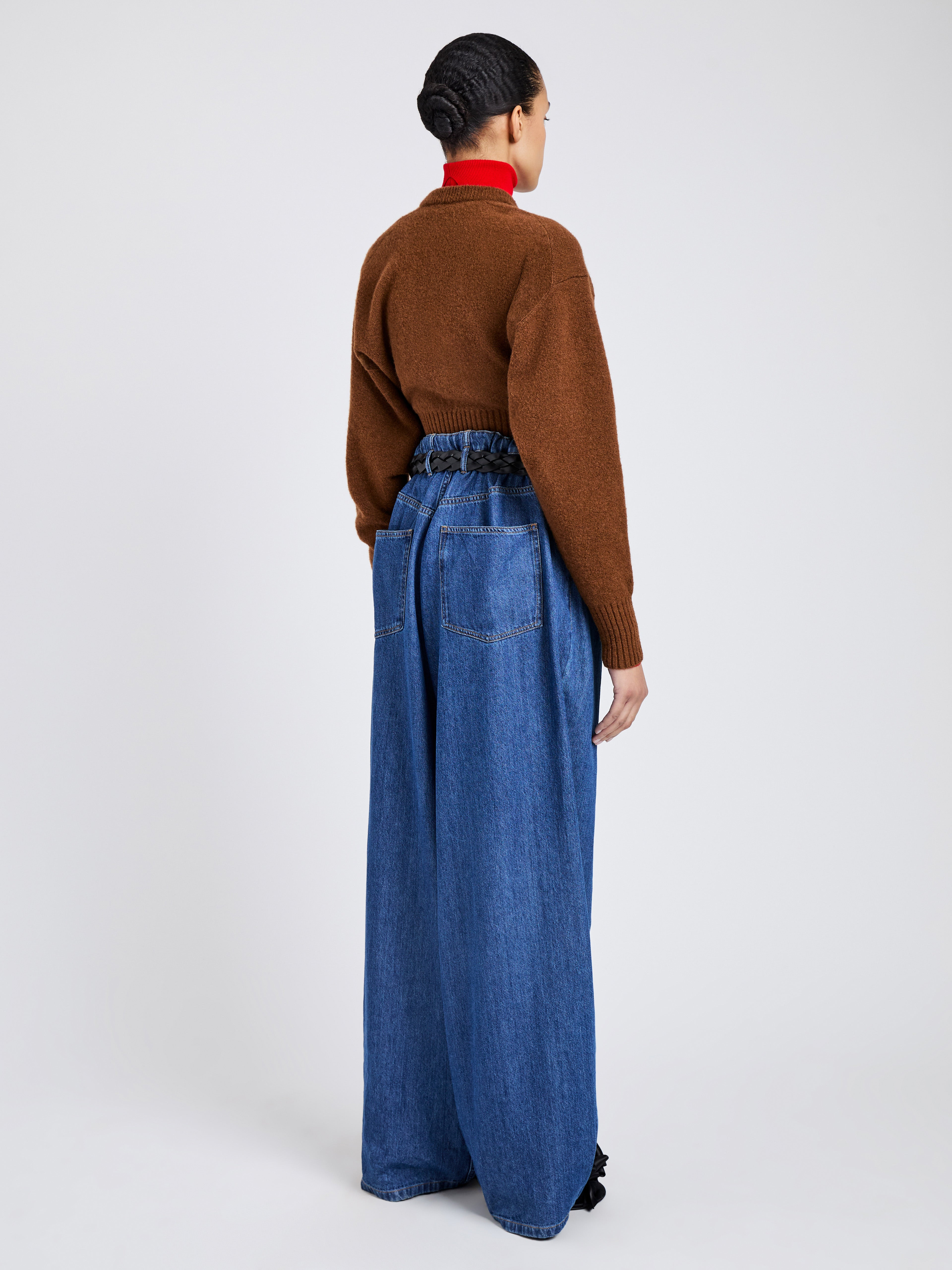 Randi Top in Boiled Wool - 5