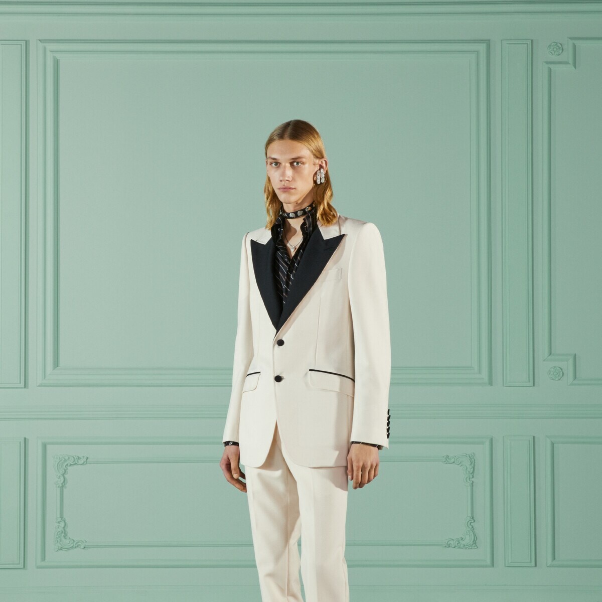 Wool mohair formal jacket - 6