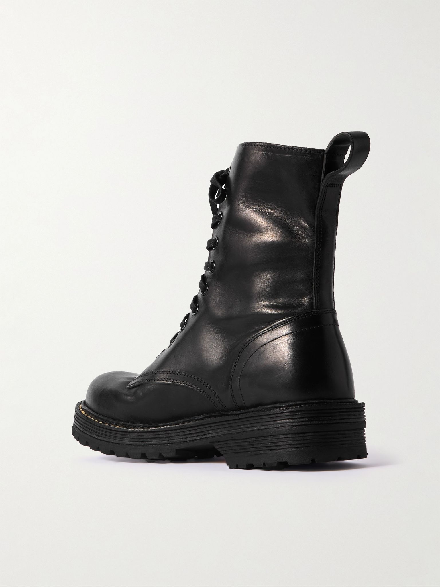 Gillespie Folk Leather Boots Black - 4