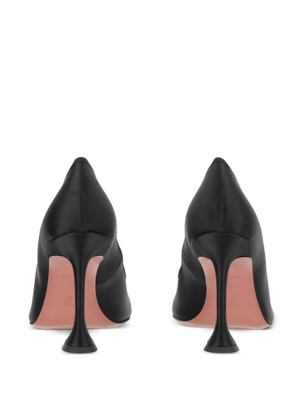 95mm Lila bow-detail pumps - 3