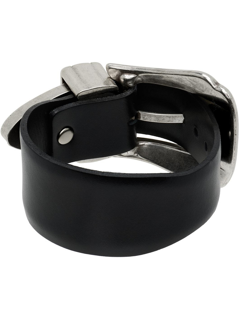 TOGA PULLA Leather Bangle Bracelet outlook