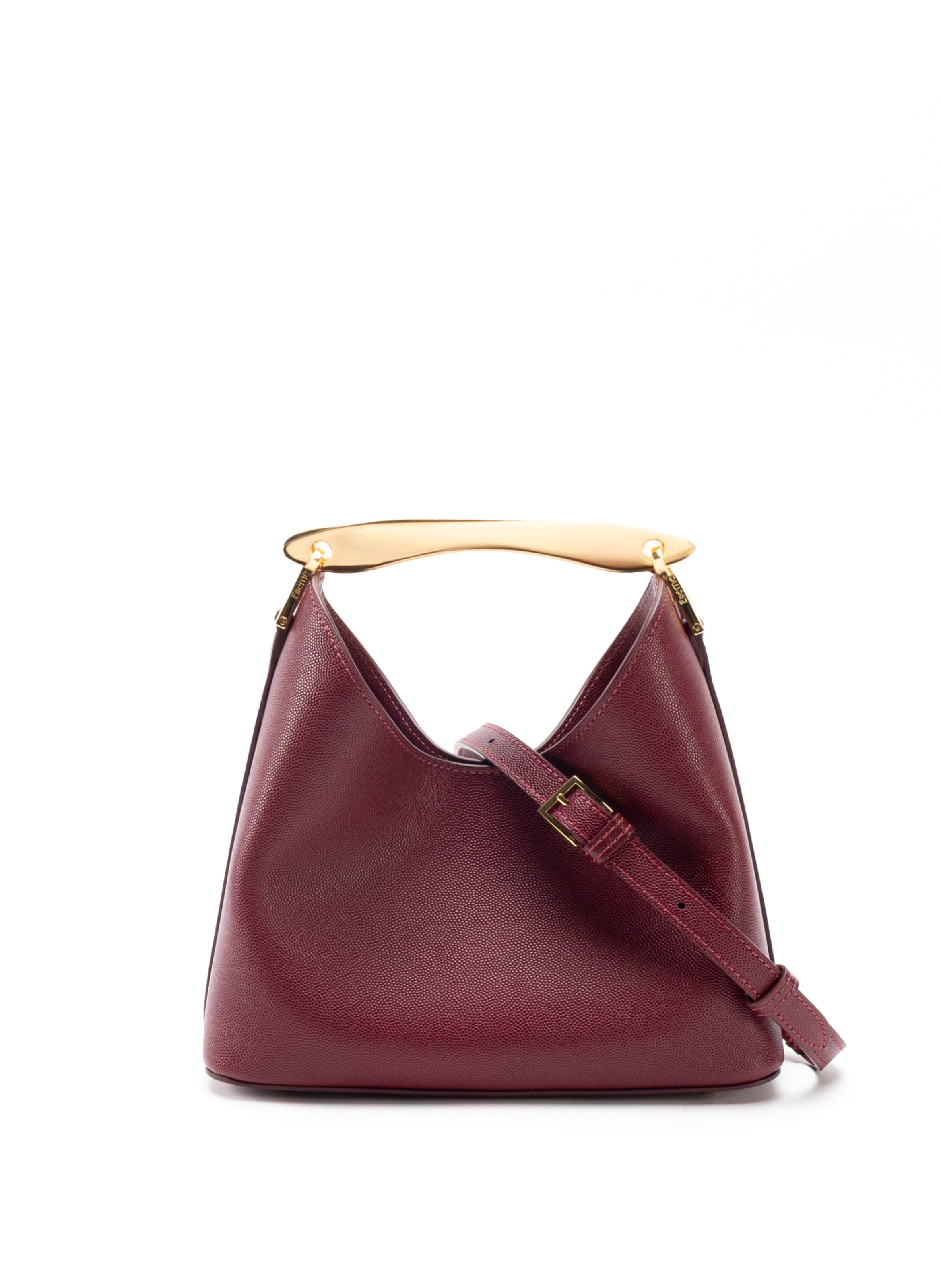 Small Boomerang Caviar Leather Burgundy - 3