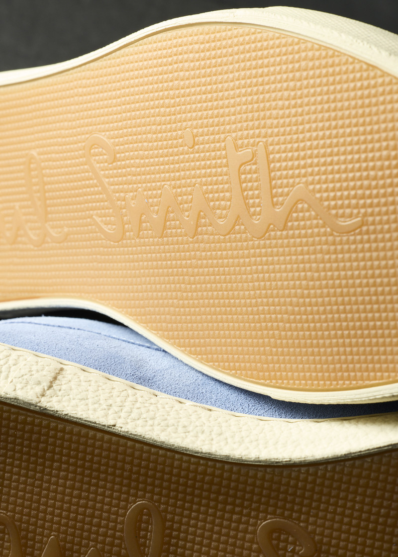Light Blue Suede 'Simeon' Loafers 9