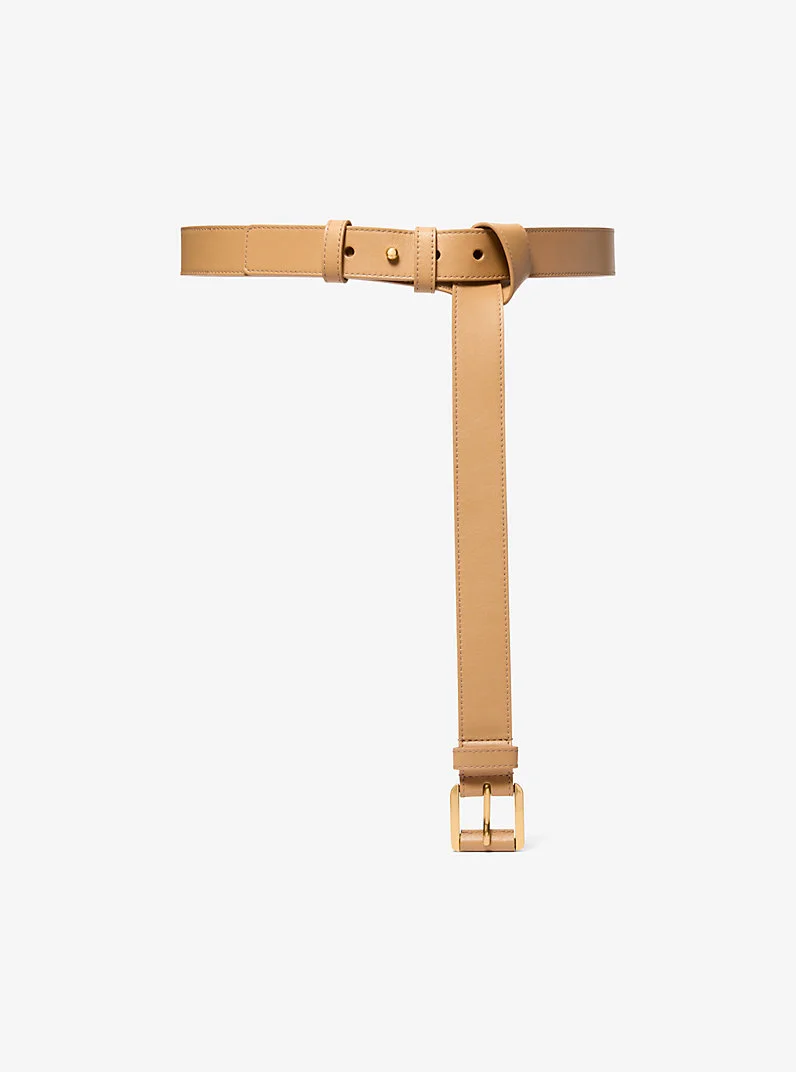 Kaitlin Leather Trouser Belt - 1