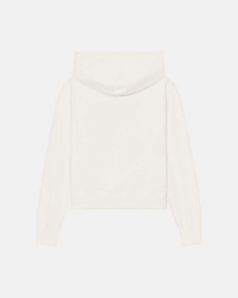 KENZO 'KENZO Drawn Flowers' embroidered hooded sweatshirt outlook