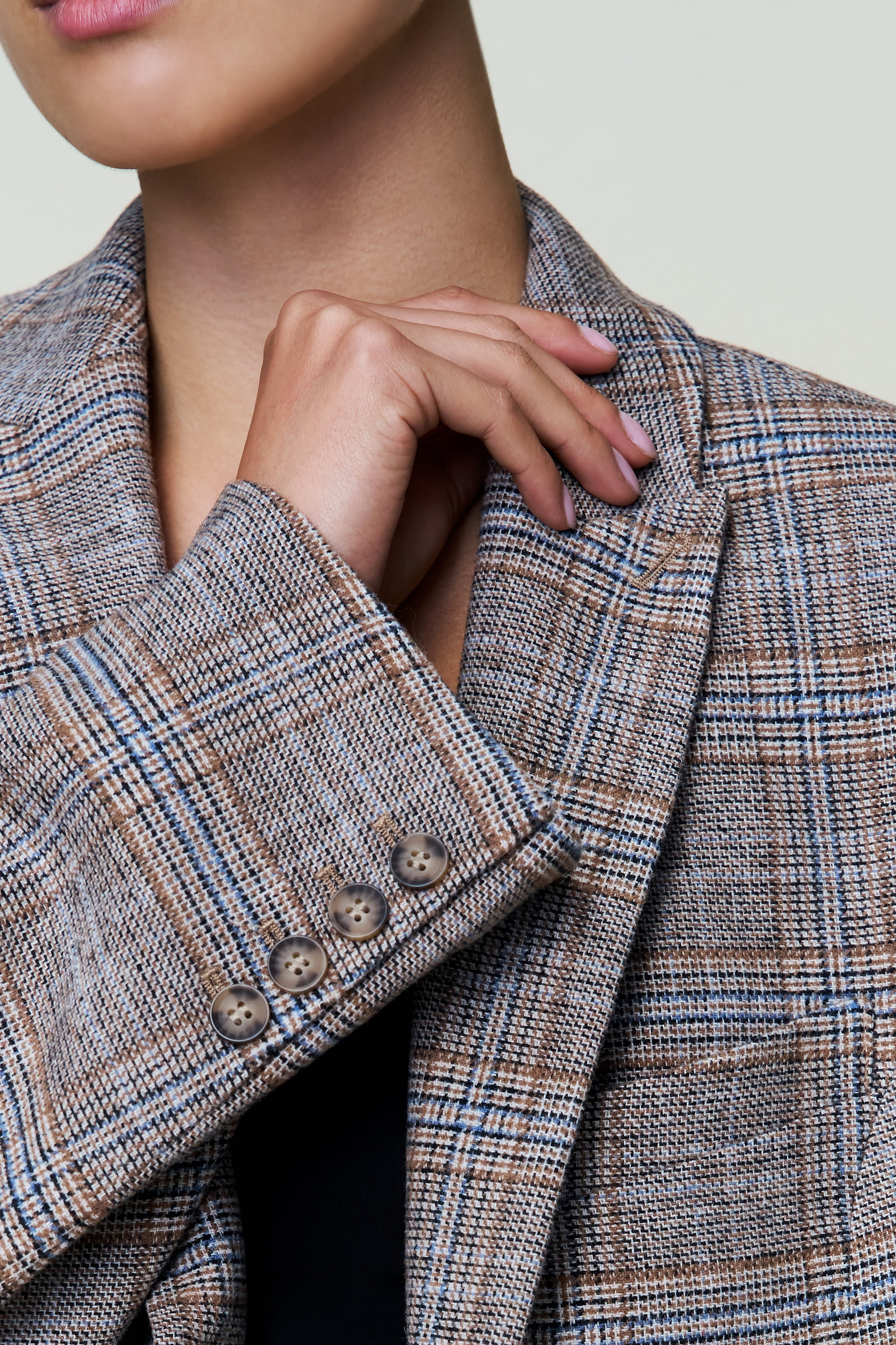 THE PERFECT OVERSIZED TARTEN BLAZER - 4