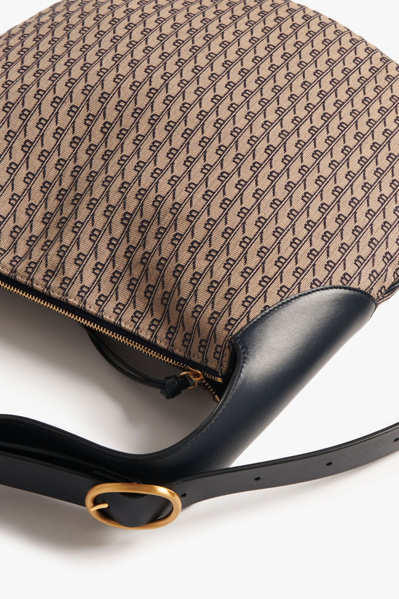 Small Half Moon Bag In House Monogram Jacquard 2