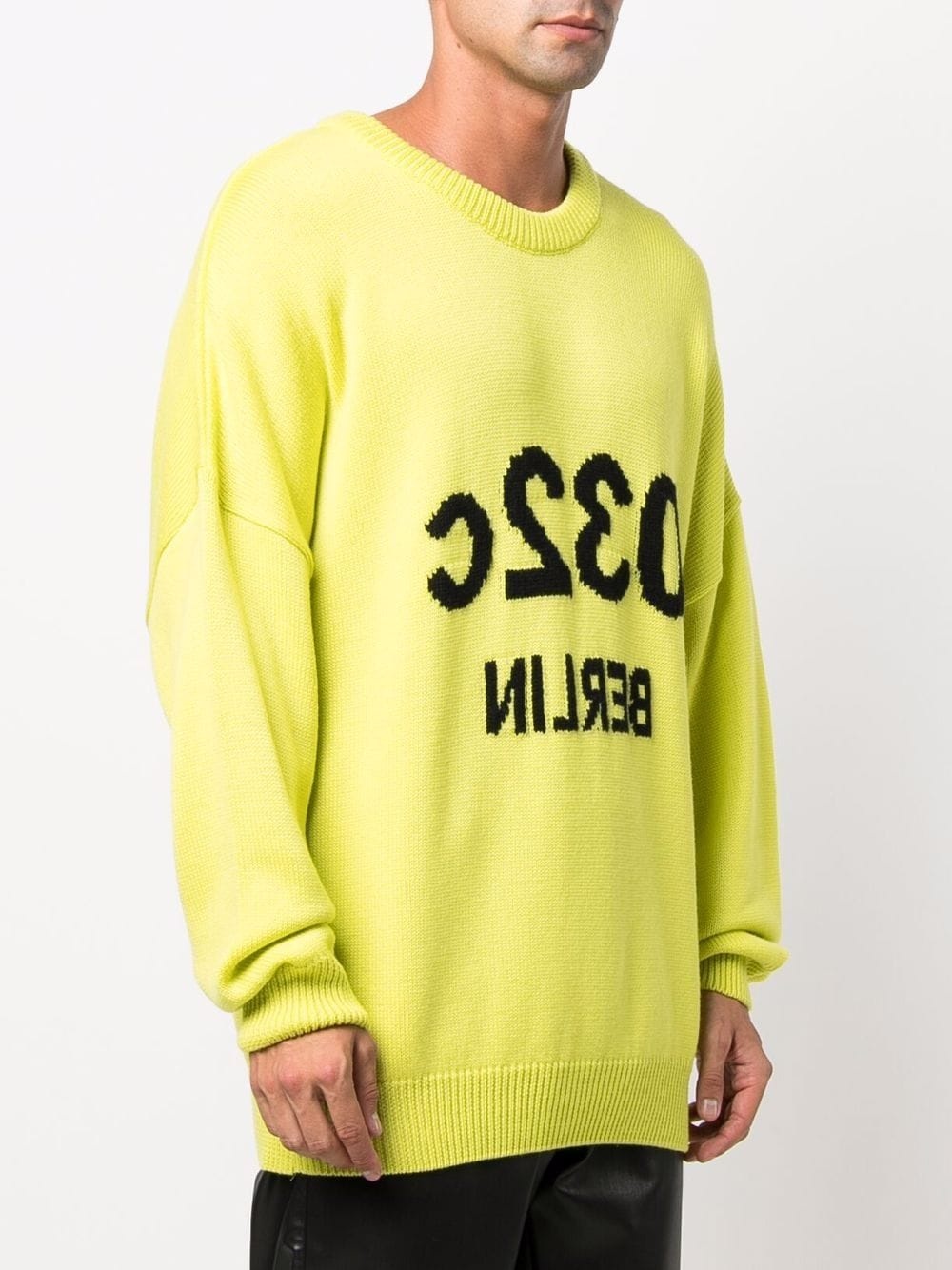 Berlin intarsia merino-knit jumper - 3