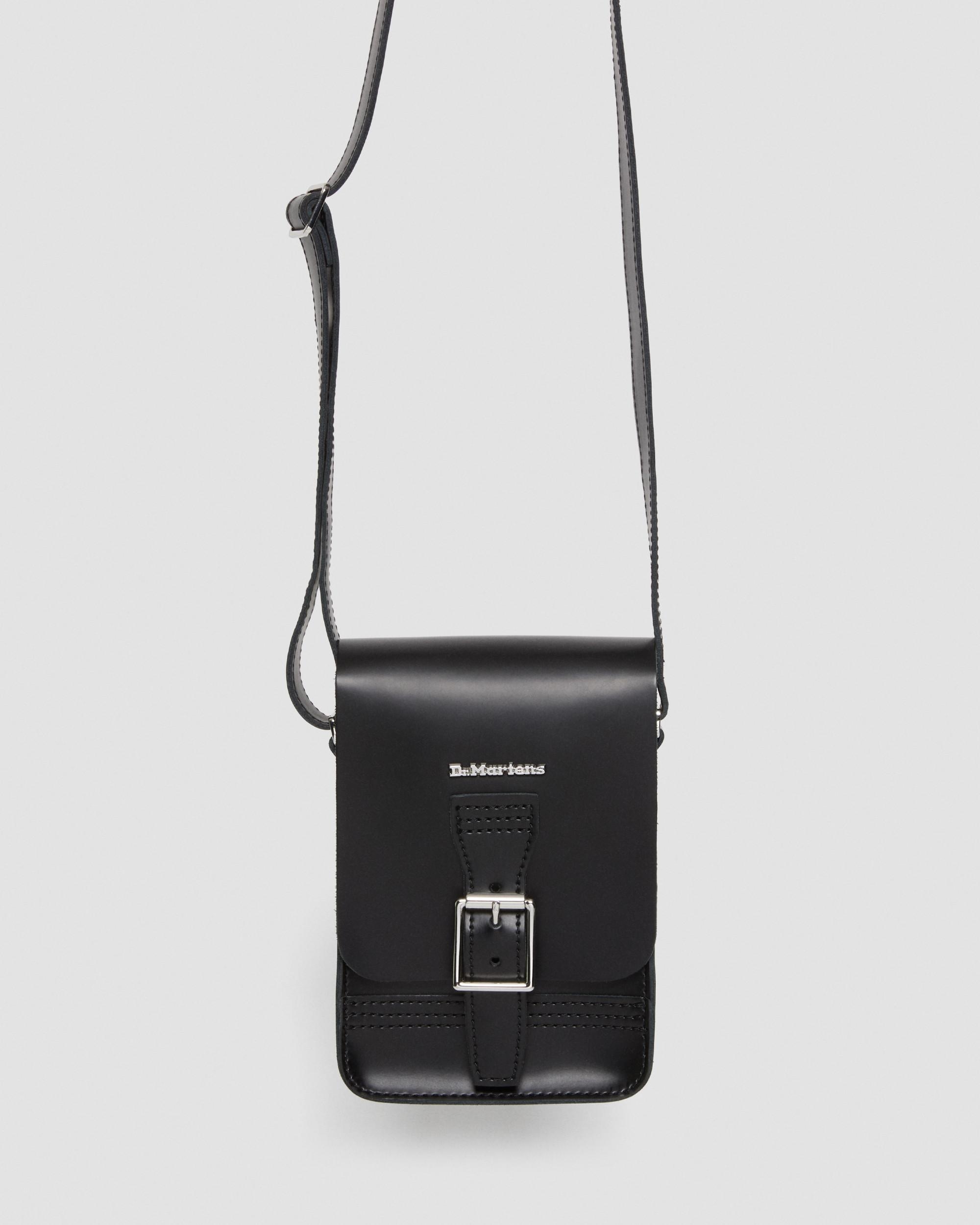 Leather Vertical Crossbody Bag - 4