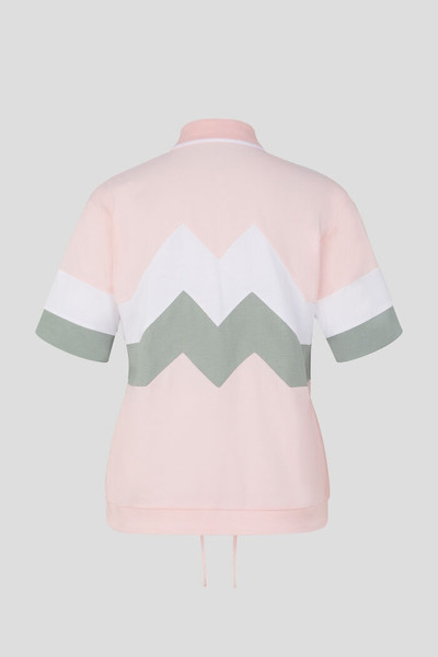 BOGNER Anabel Polo shirt in Pink/Gray/White outlook