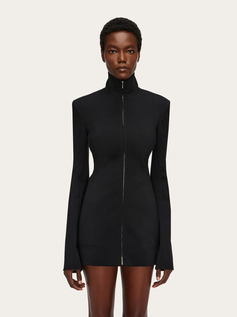 FERRAGAMO Fitted zip jacket outlook