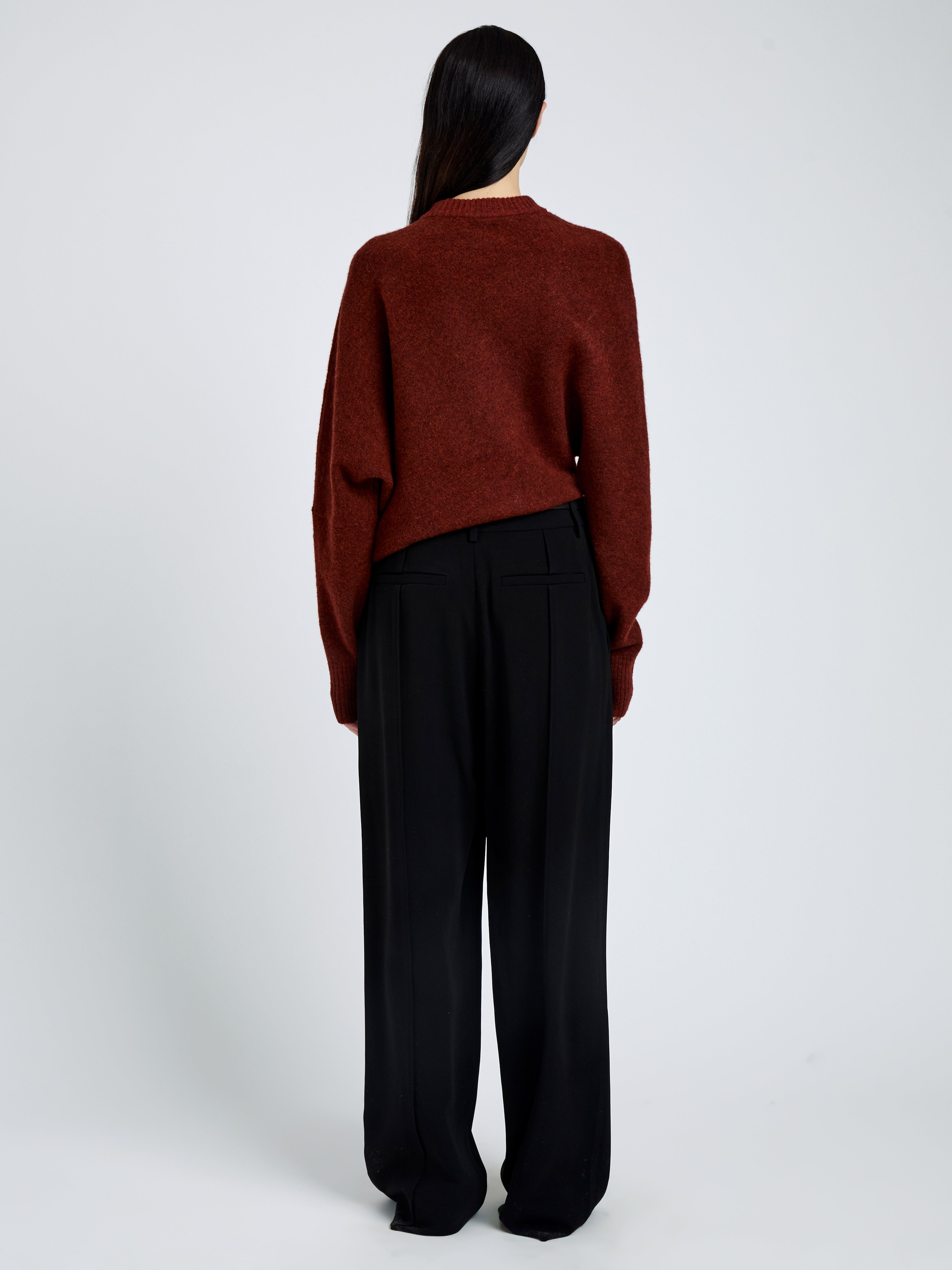 Abie Top in Clean Boiled Wool - 5