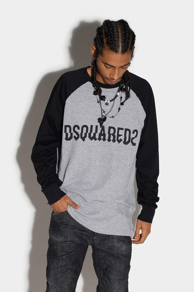 DSQUARED2 SLOUCH RAGLAN T-SHIRT 1