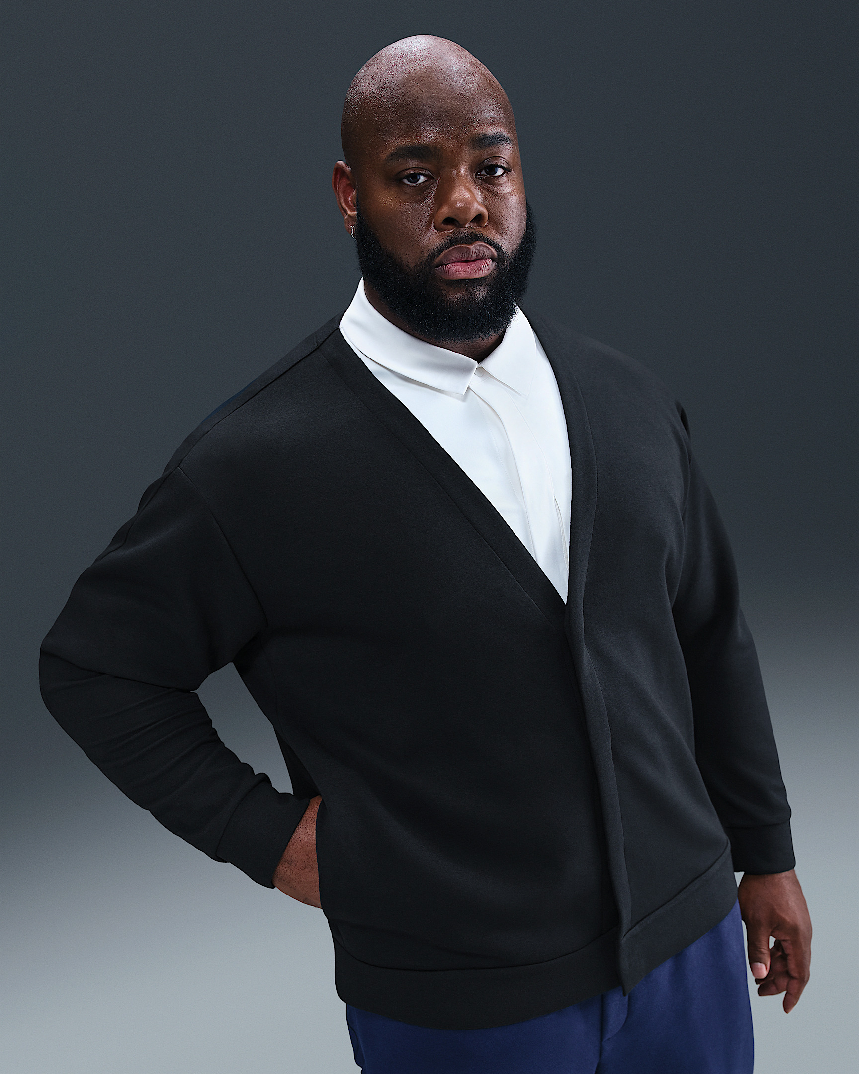 Nike 24.7 ImpossiblySoft Men's Cardigan - 6