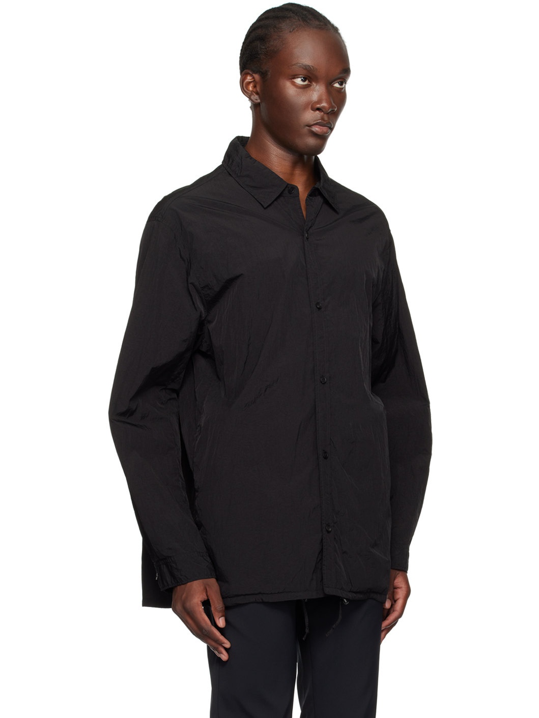 Black Hand-Dyed Jacket - 2